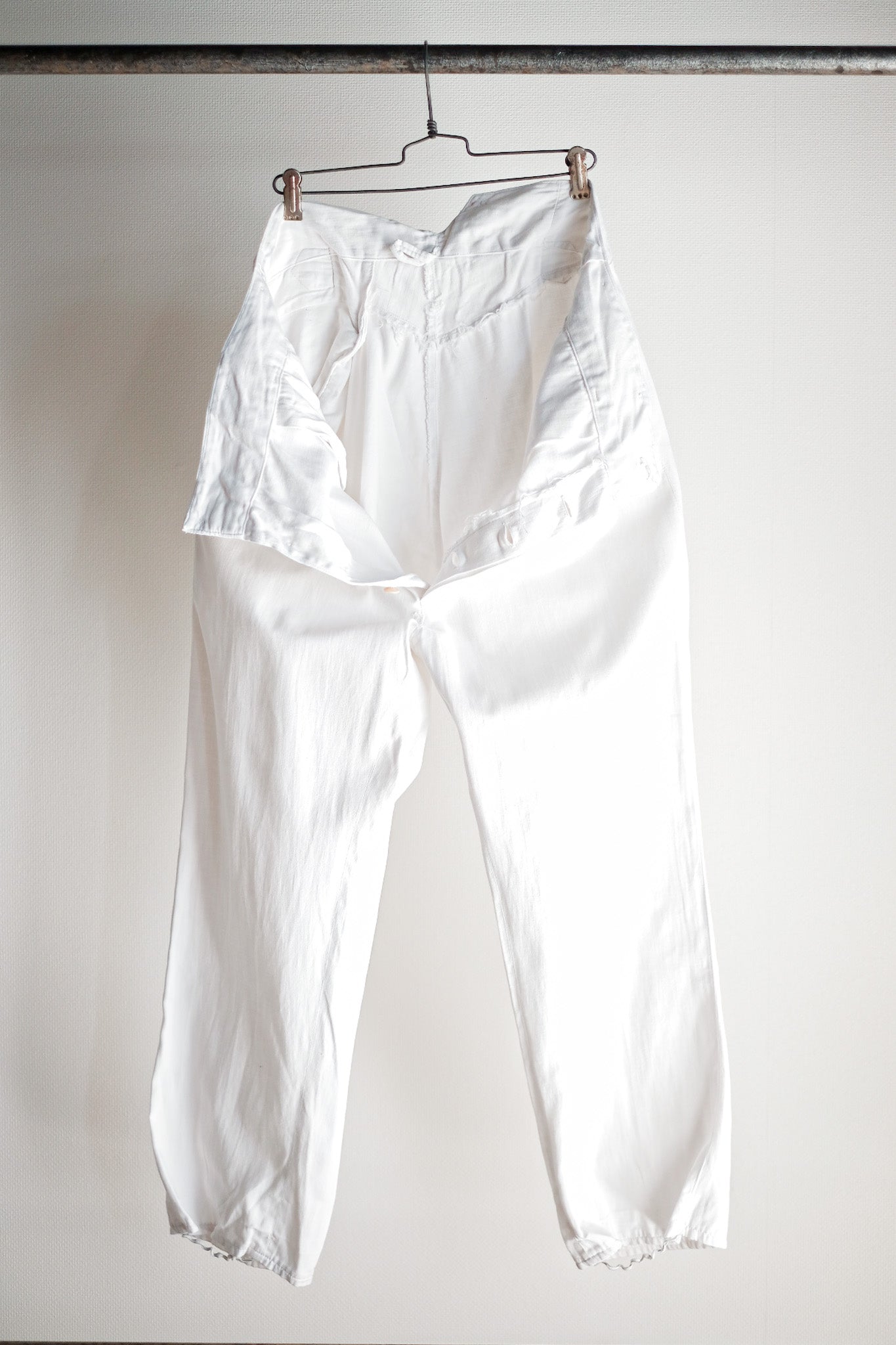 【~30's】German Vintage Cotton Silk Trousers