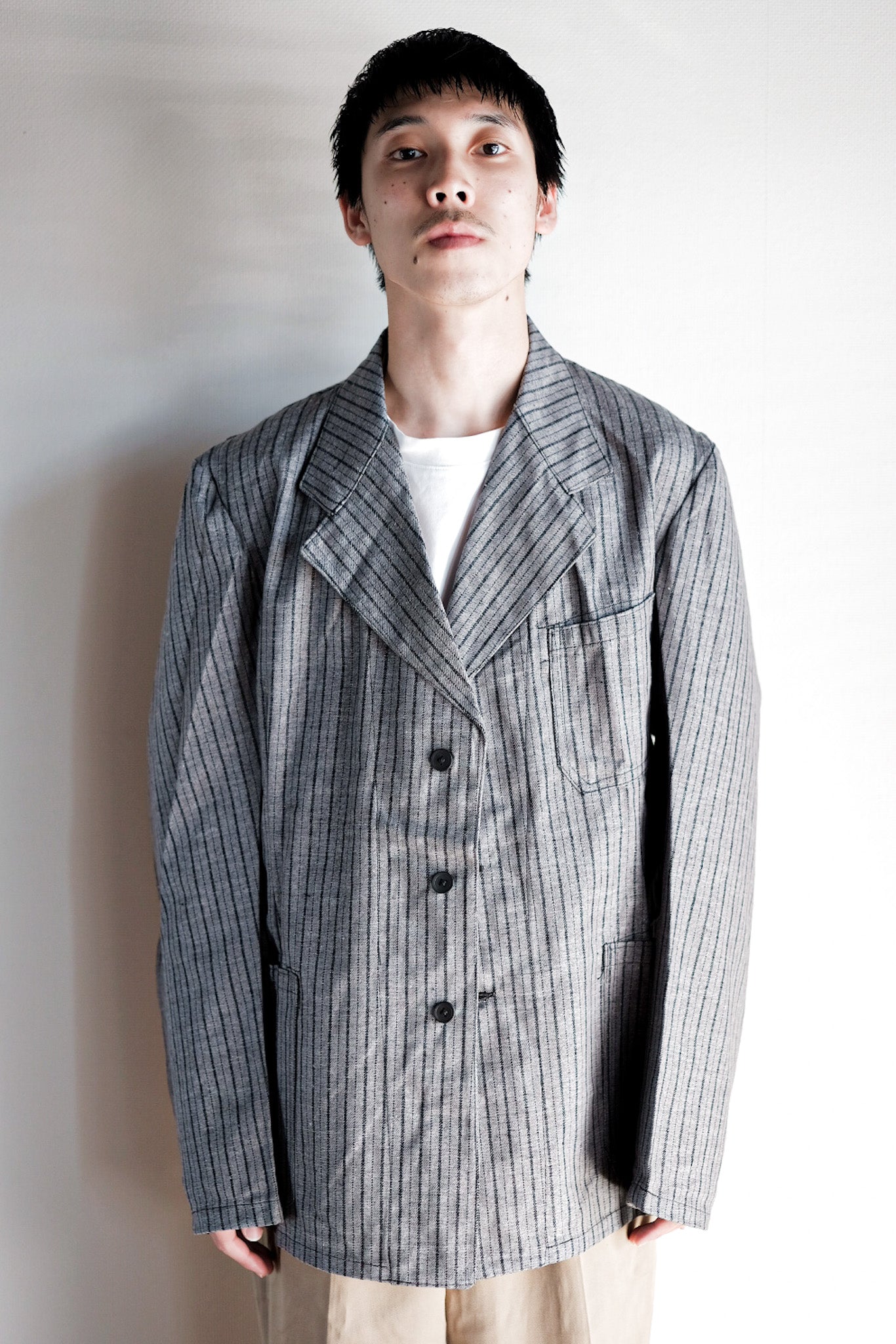 【~40's】Swedish Army Hospital Jacket "Dead Stock"