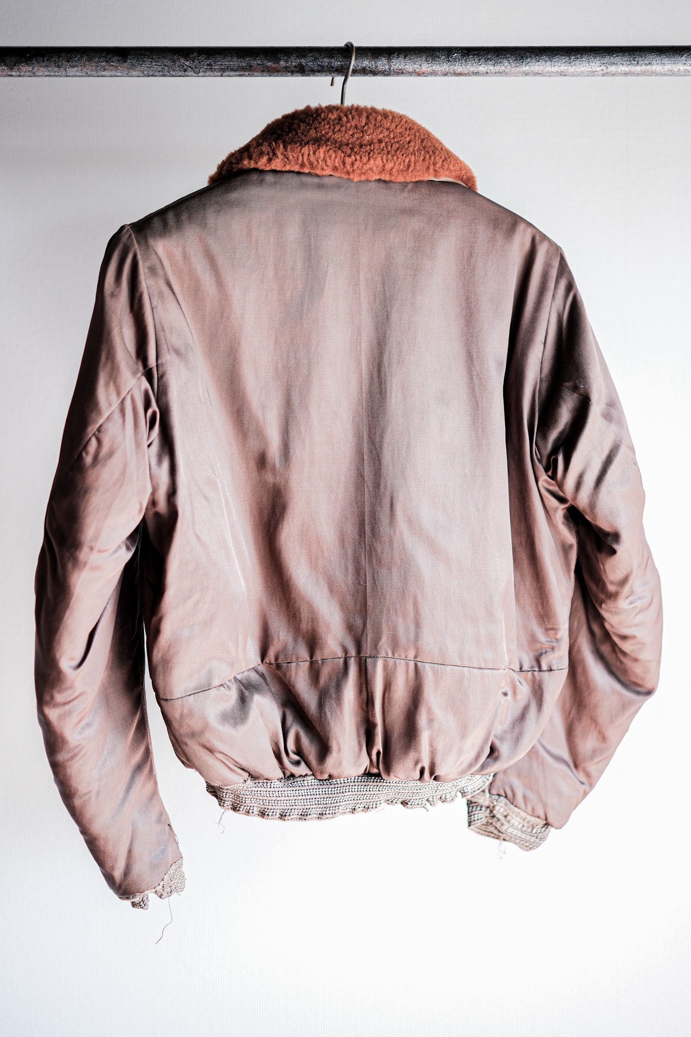 【~40’s】WW2 Royal Air Force Sidcot Suit Liner Jacket Size.3