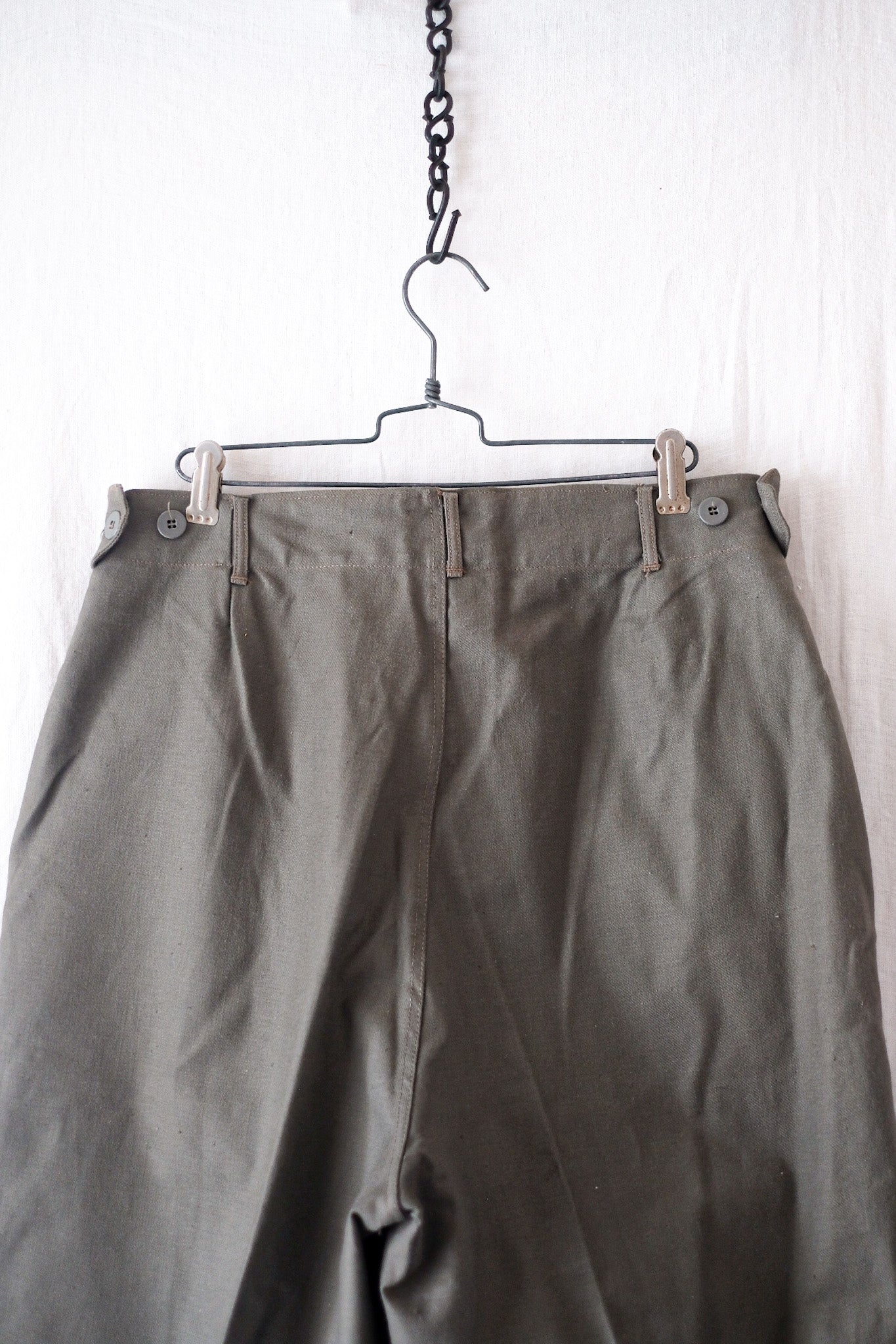 【~50's】Swedish Army M39 Trousers "Dead Stock"