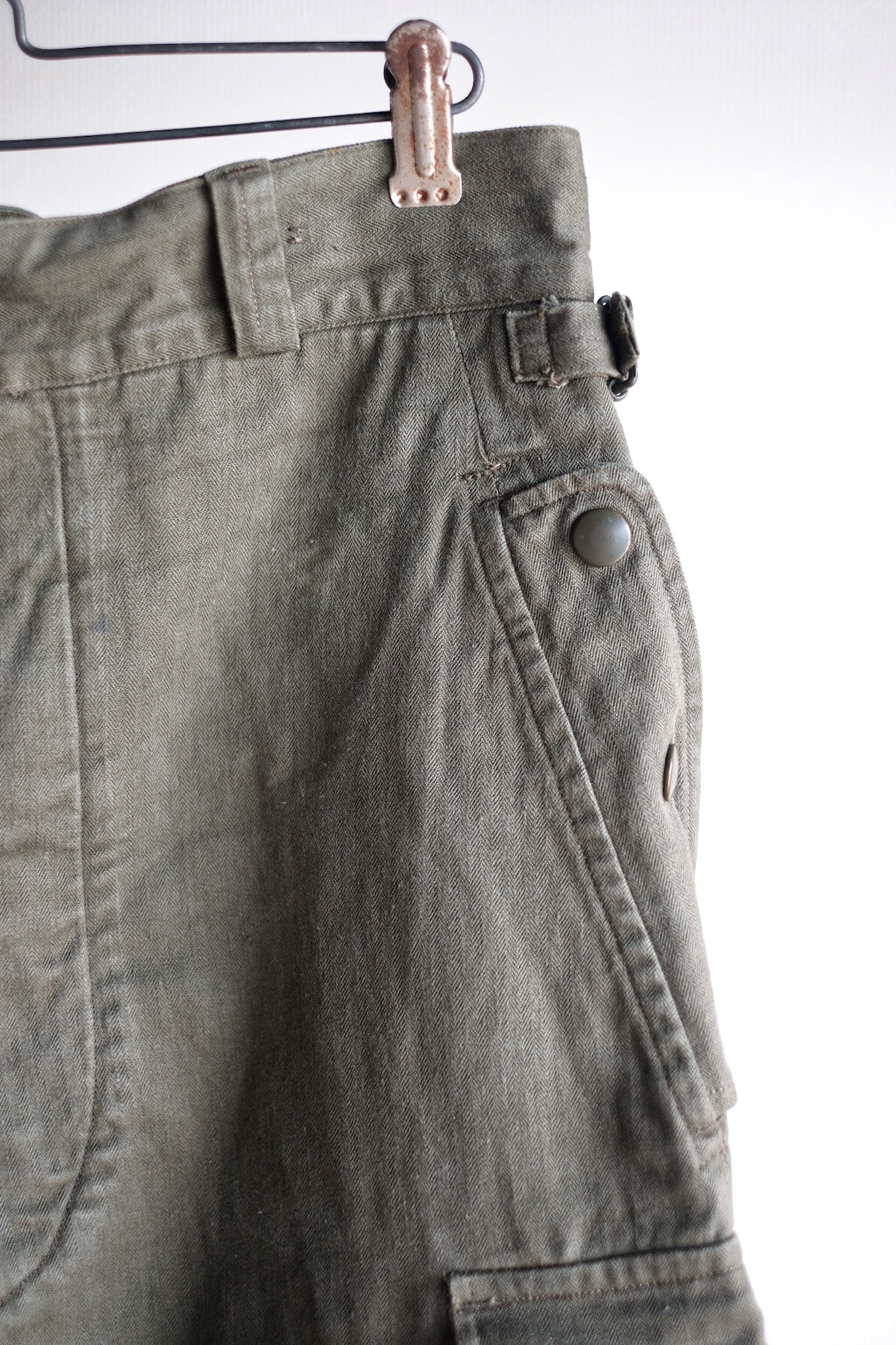 【~60's】French Army TAP47/56 Paratrooper Trousers Size.11