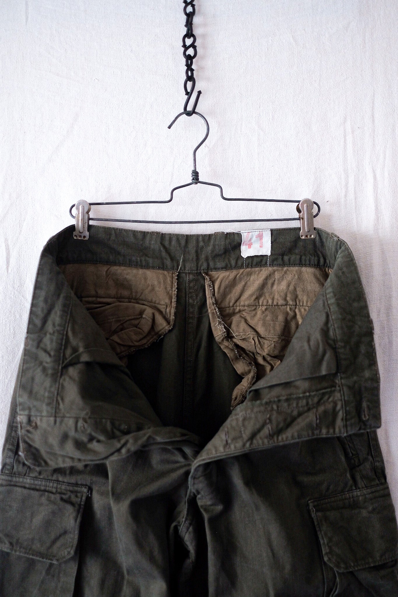 【~60's】French Army M47 Field Trousers Size.41