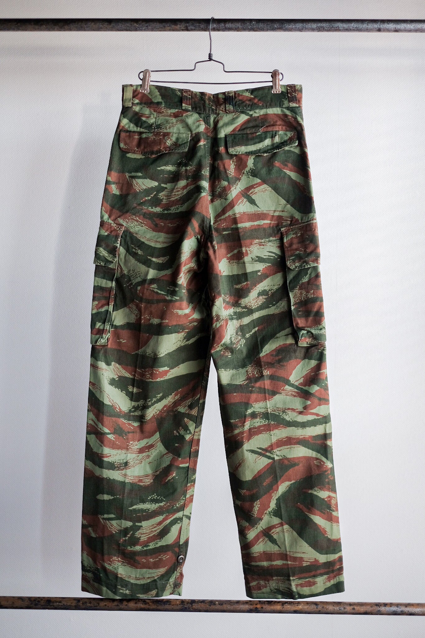 【~60's】French Army M47 Lizard Camo Field Trousers Size.76M
