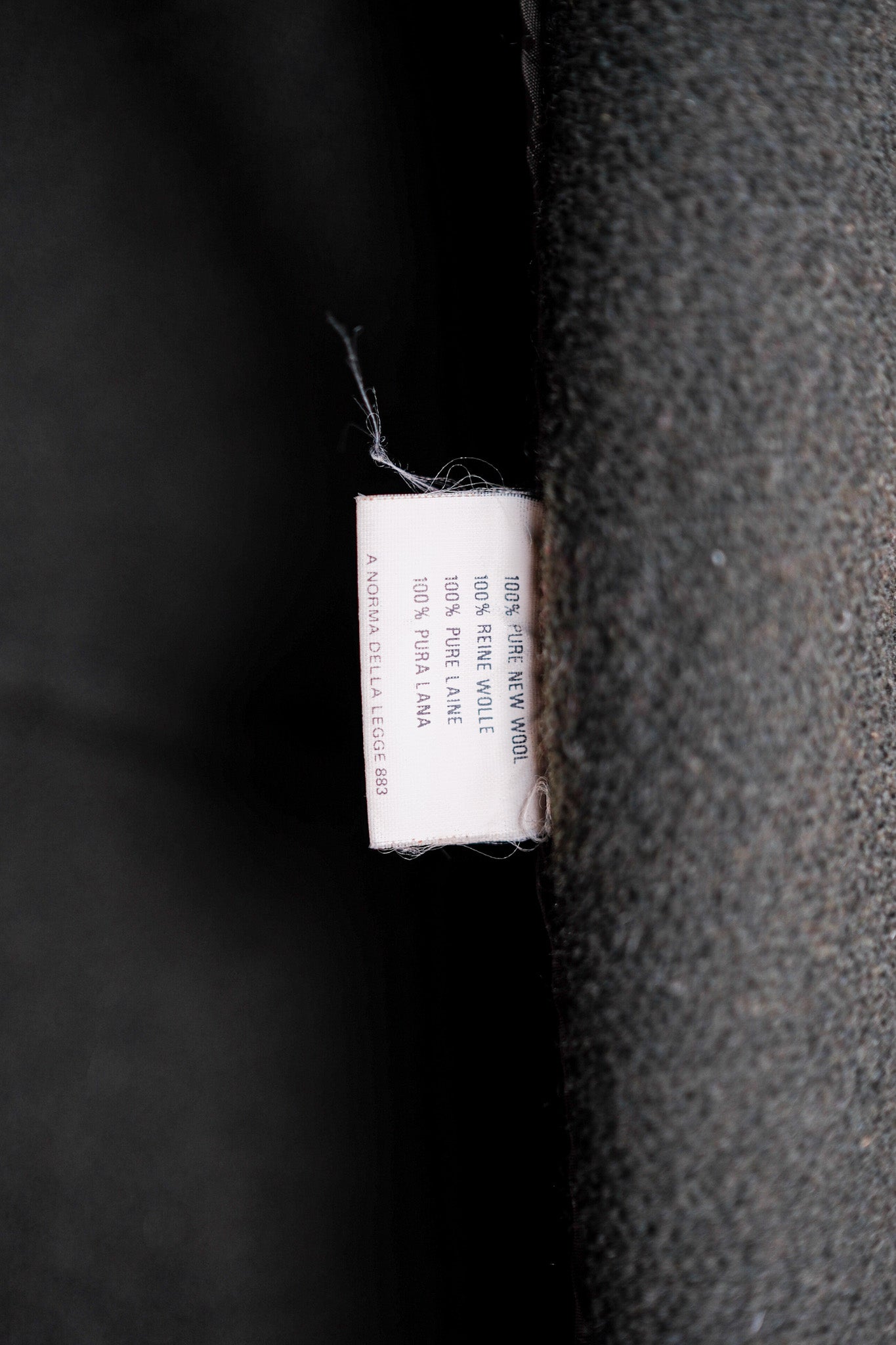 【~90's】Old INVERTERE Wool Duffle Coat "Moorbrook"
