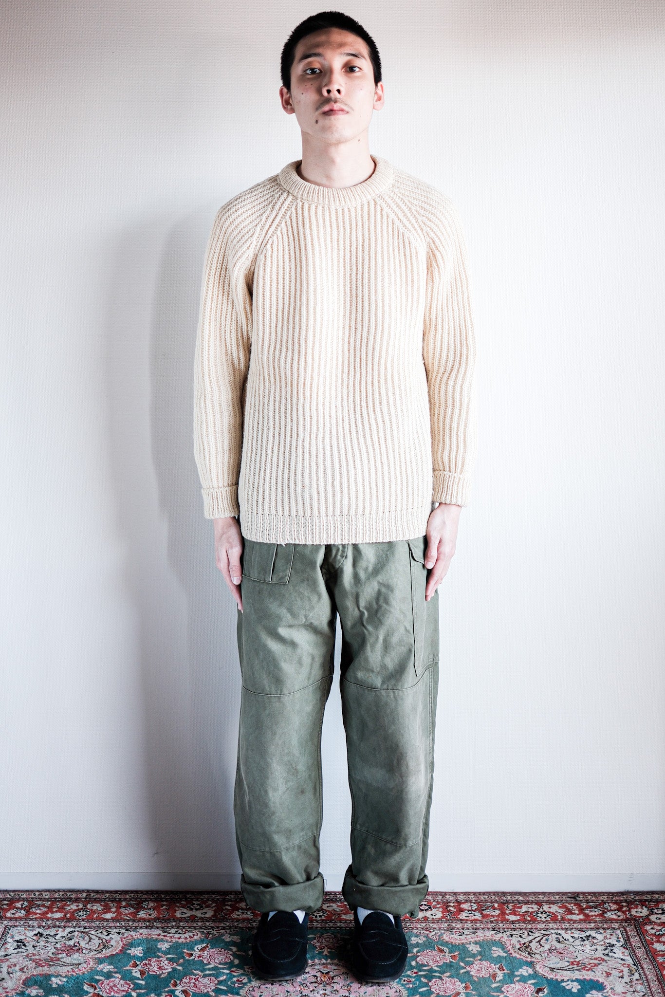 【~60's】British Army 1960 Pattern Combat Trousers Size.4