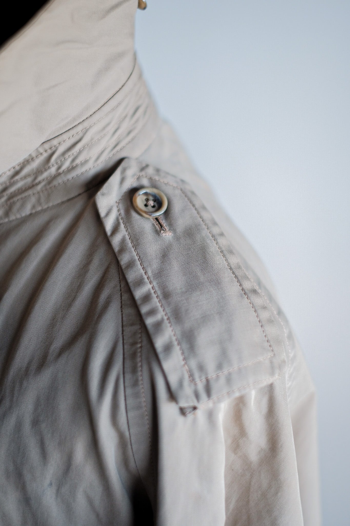 【~60's】Vintage Burberry's Single Raglan Trench Coat "COMMANDER Ⅱ"