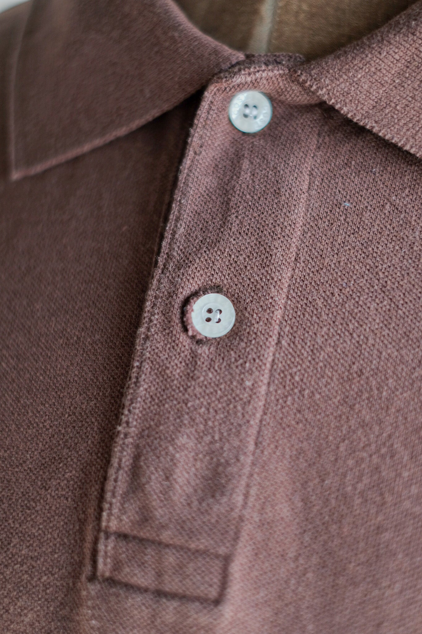 【~80's】CHEMISE LACOSTE S/S Polo Shirt Size.6 "Brown"