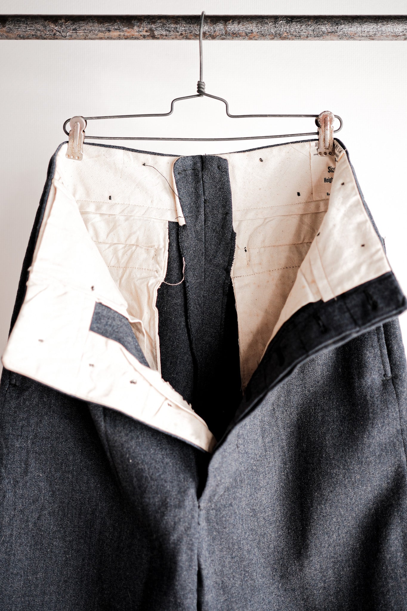【~50's】Royal Canadian Air Force Wool Trousers Size.N21 "Dead Stock"