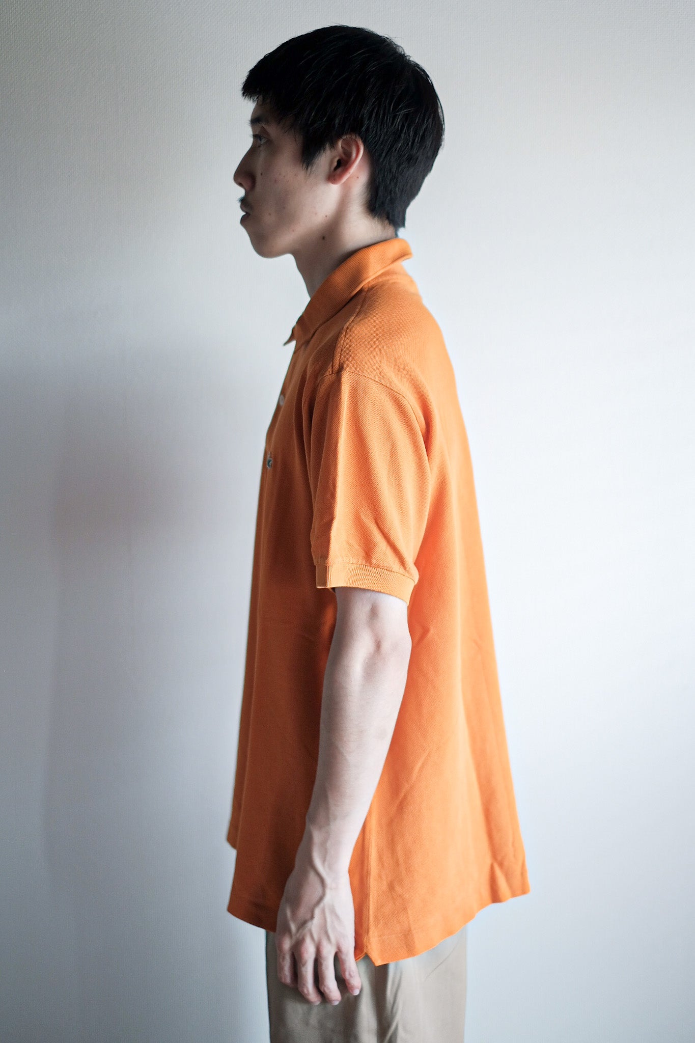 【~80's】CHEMISE LACOSTE S/S Polo Shirt Size.5 "Orange"