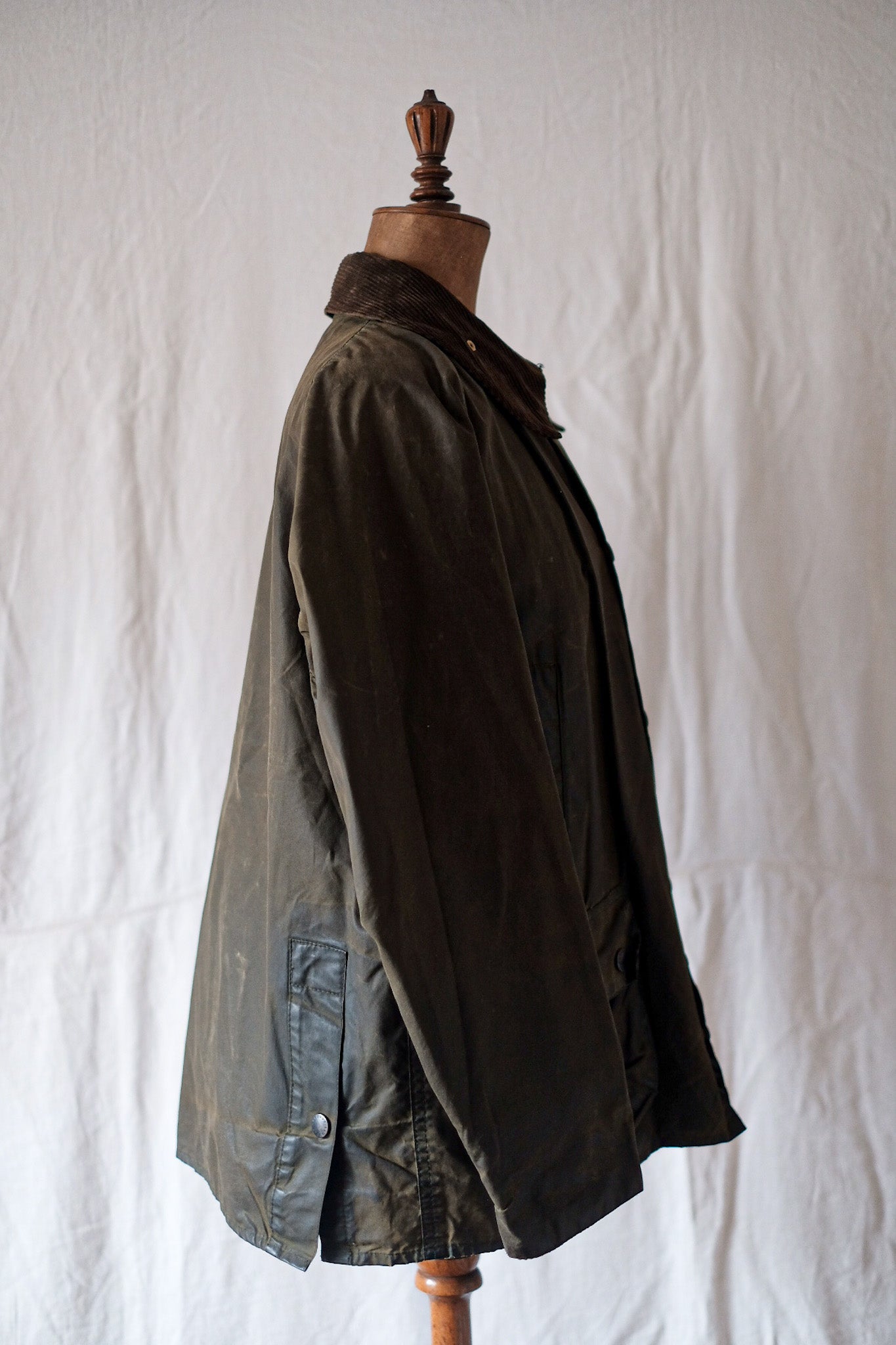 【~90's】Vintage Barbour "BEDALE" 3 Crest Size.40