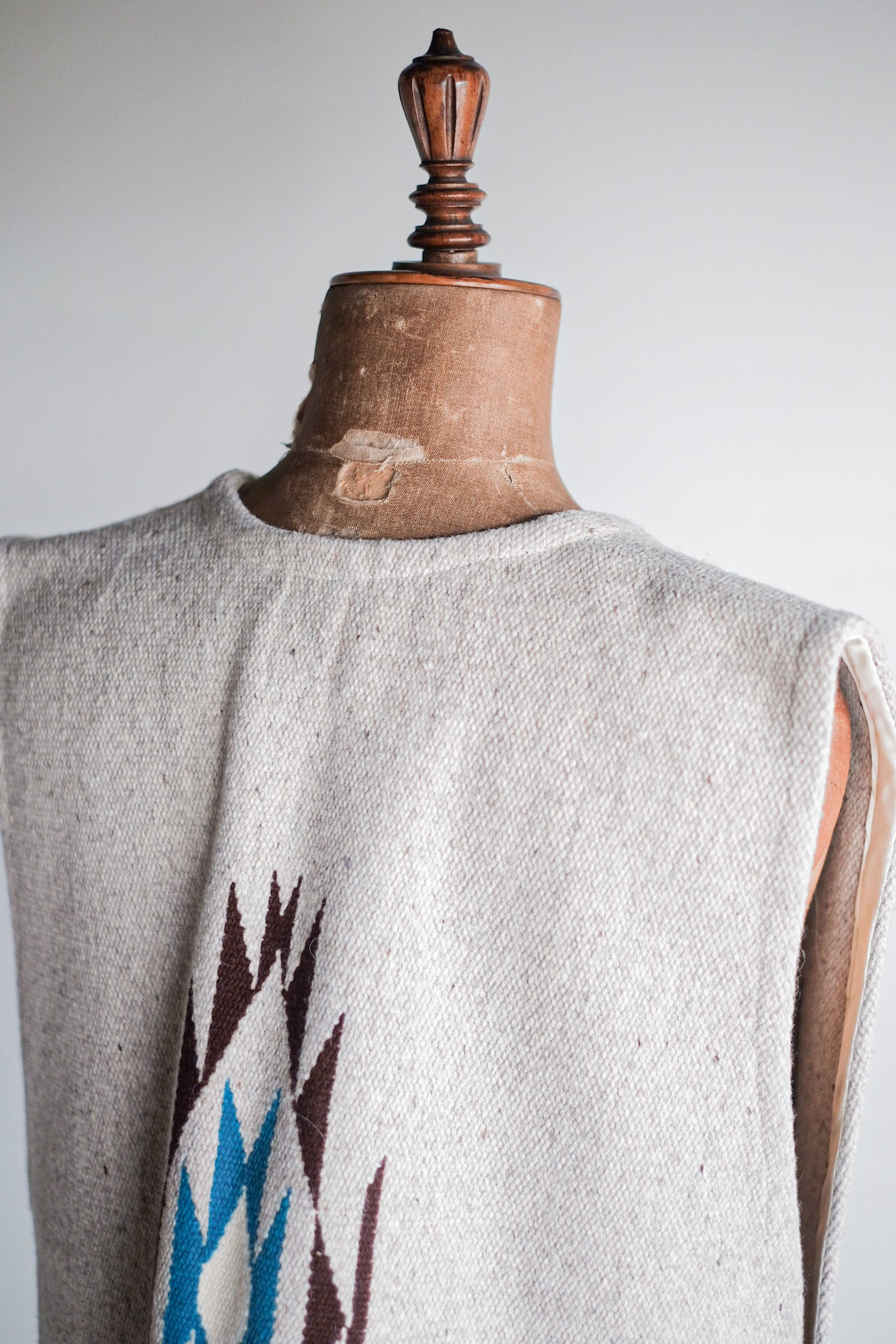 【~40's】Vintage Ortega's Chimayo Wool Vest