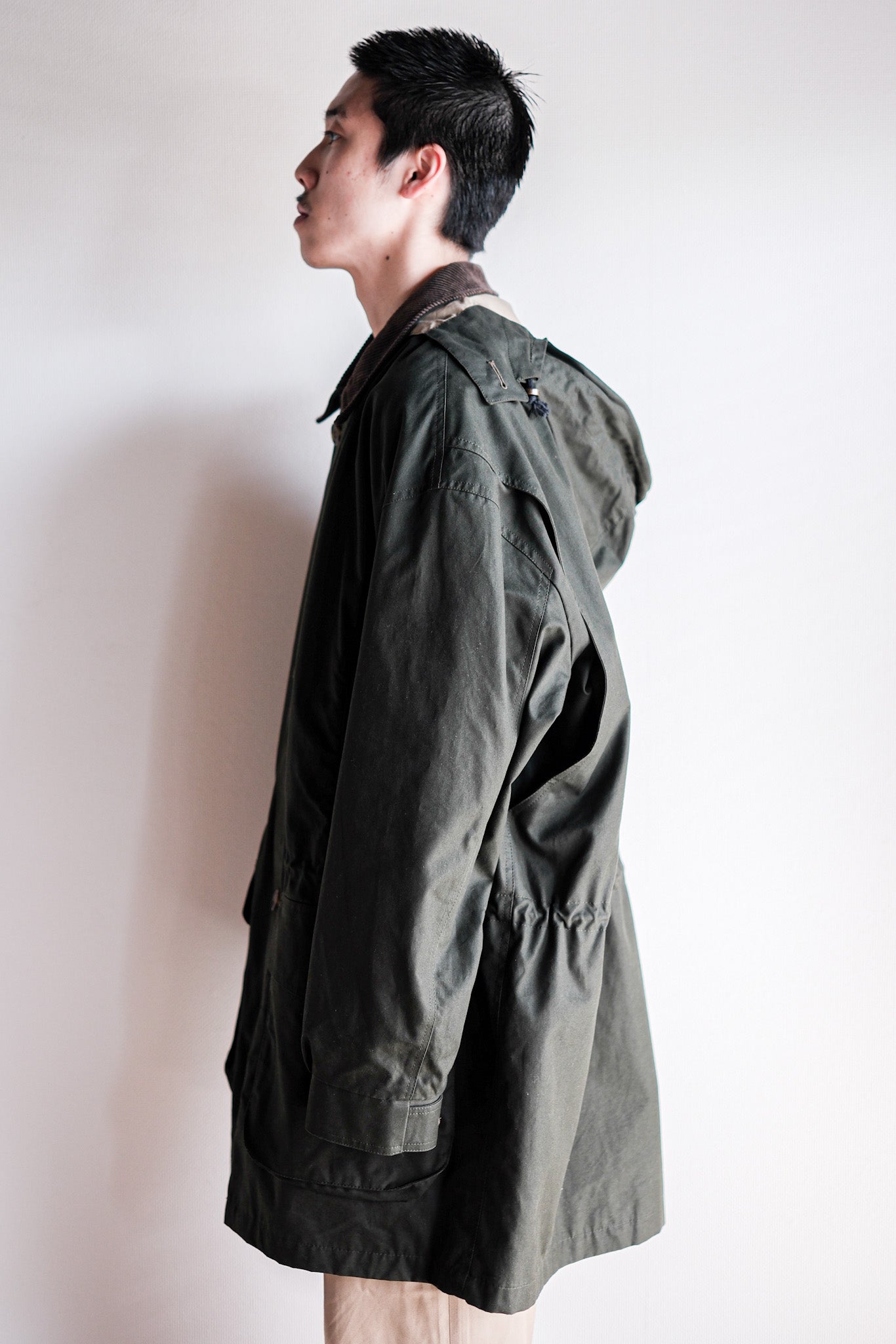 【~90's】Vintage Barbour "ENDURANCE" 3 Crest Size.44 “Dead Stock”