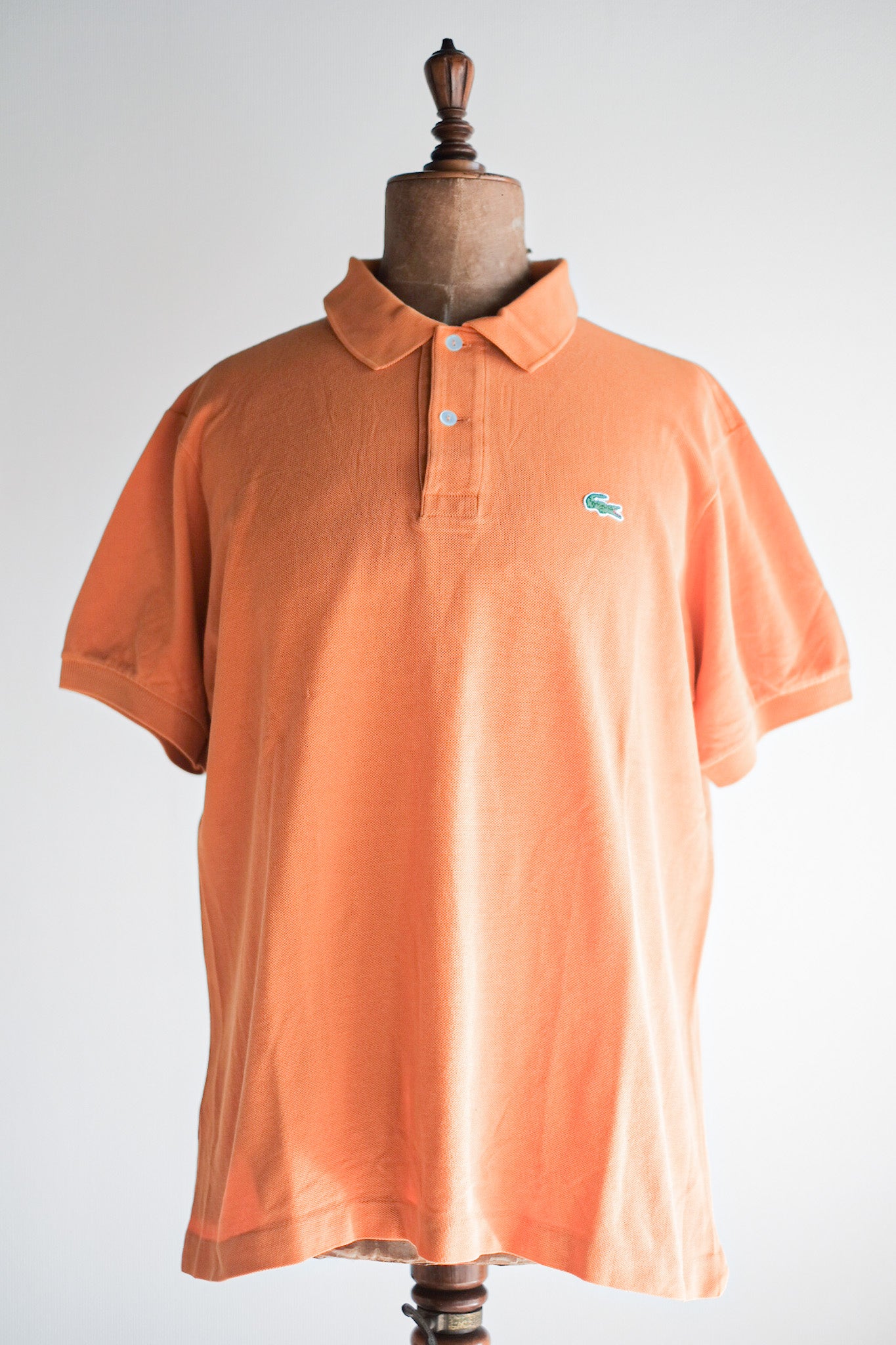 【~80's】CHEMISE LACOSTE S/S Polo Shirt Size.5 "Orange"