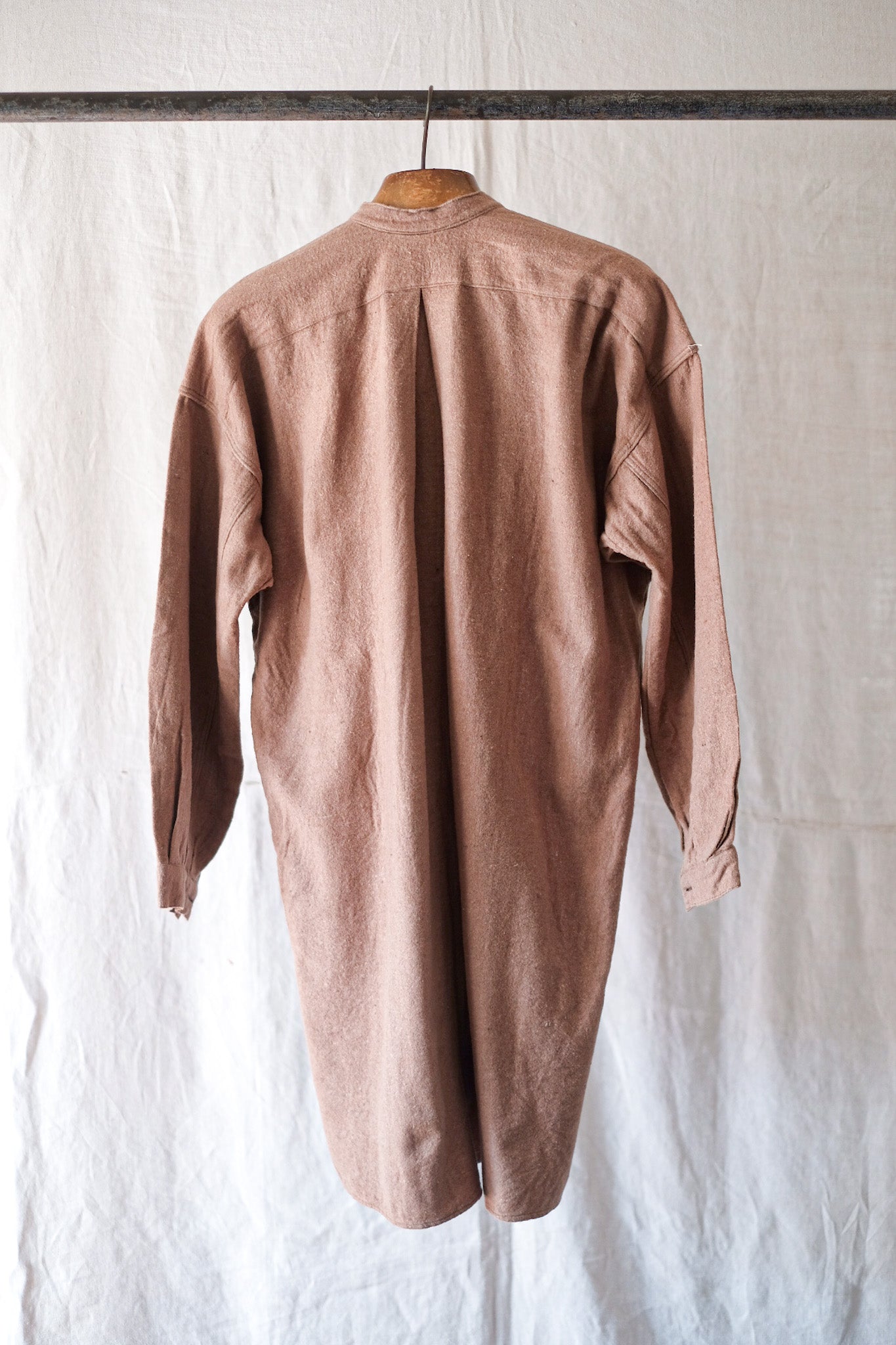 【~40's】French Vintage Grandpa Shirt