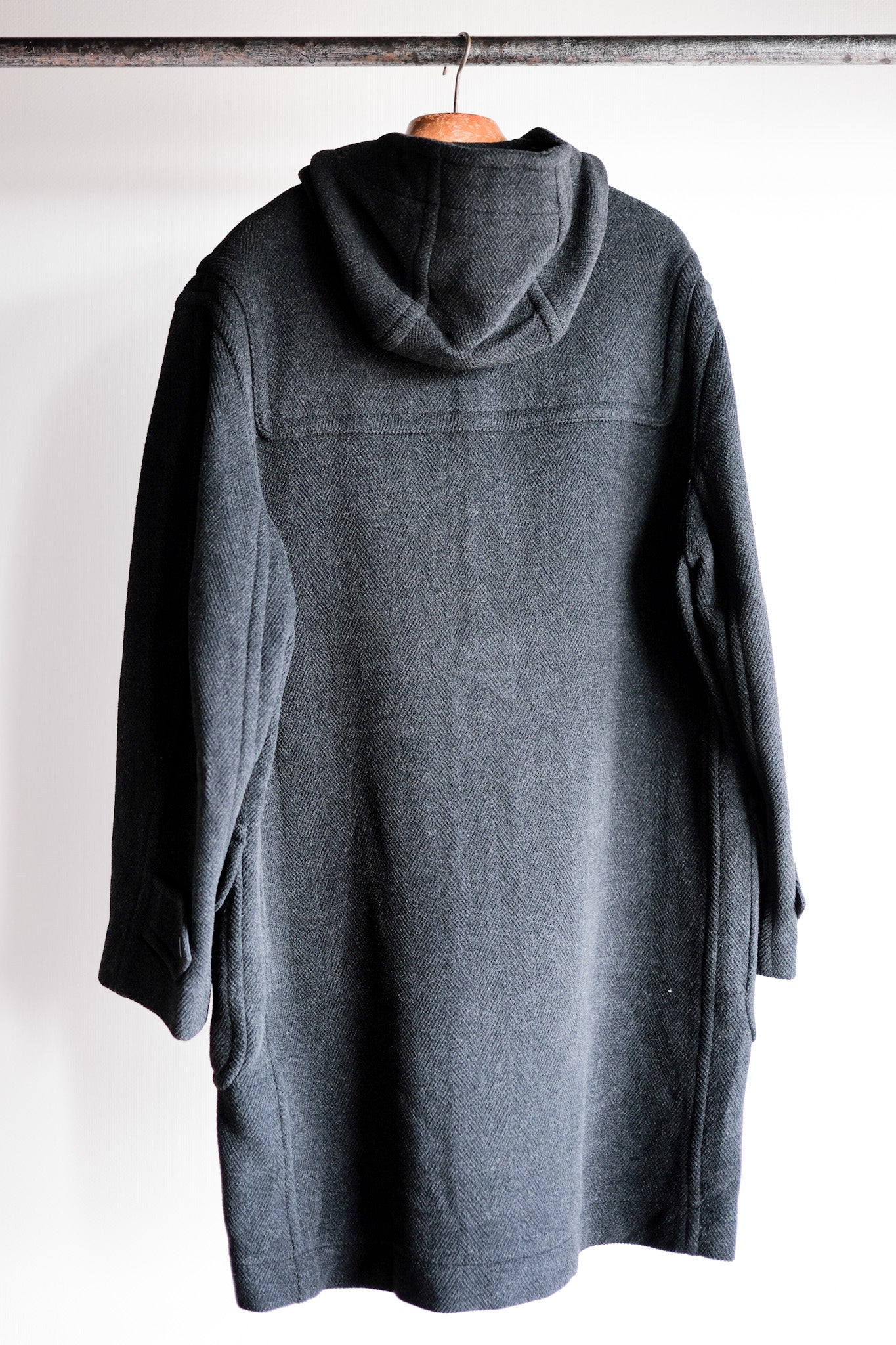 【~90's】Old INVERTERE Wool Duffle Coat "Moorbrook"