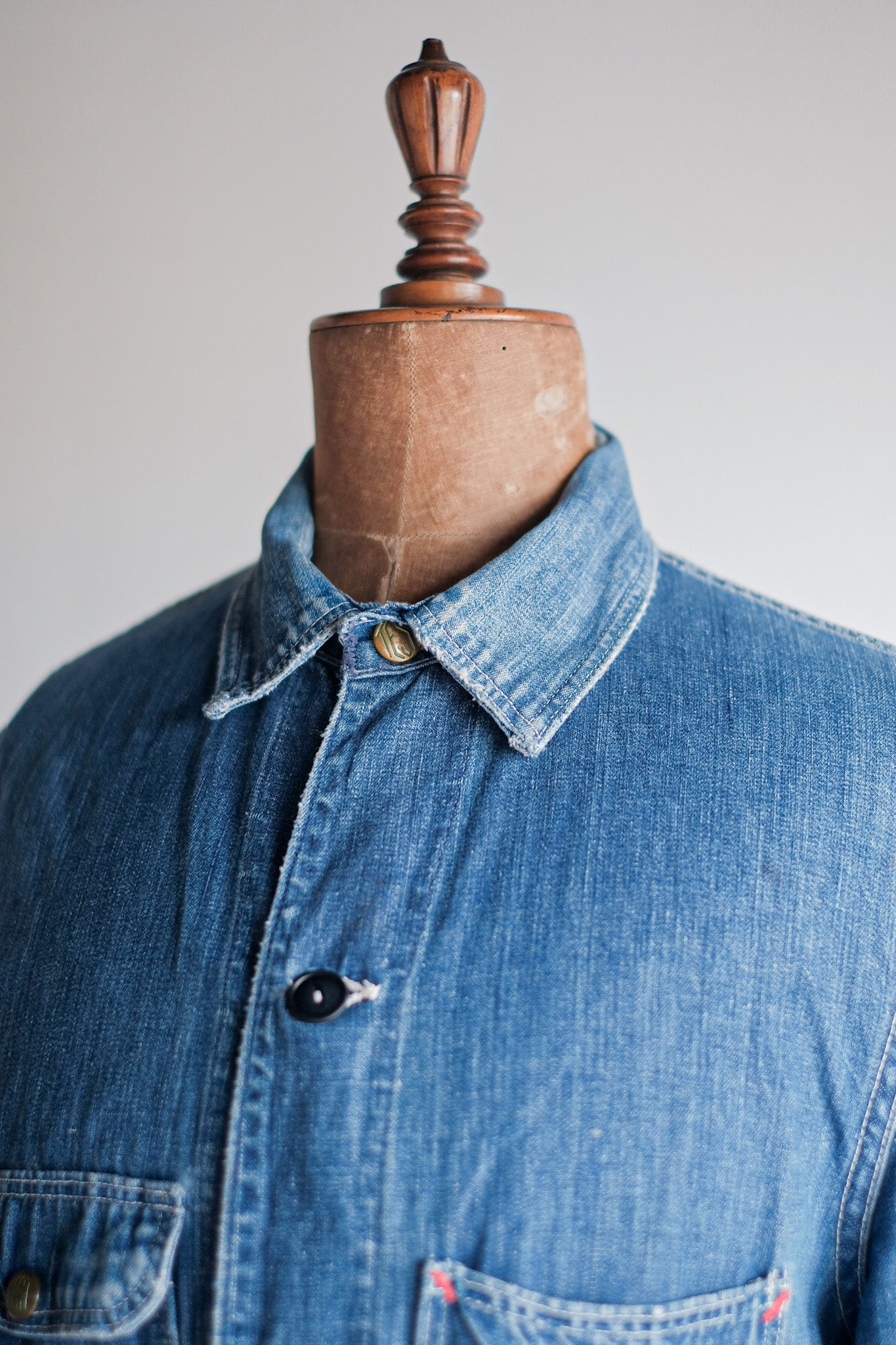 【~40's】American Vintage Denim Coverall "TEST by Rice-Stix"