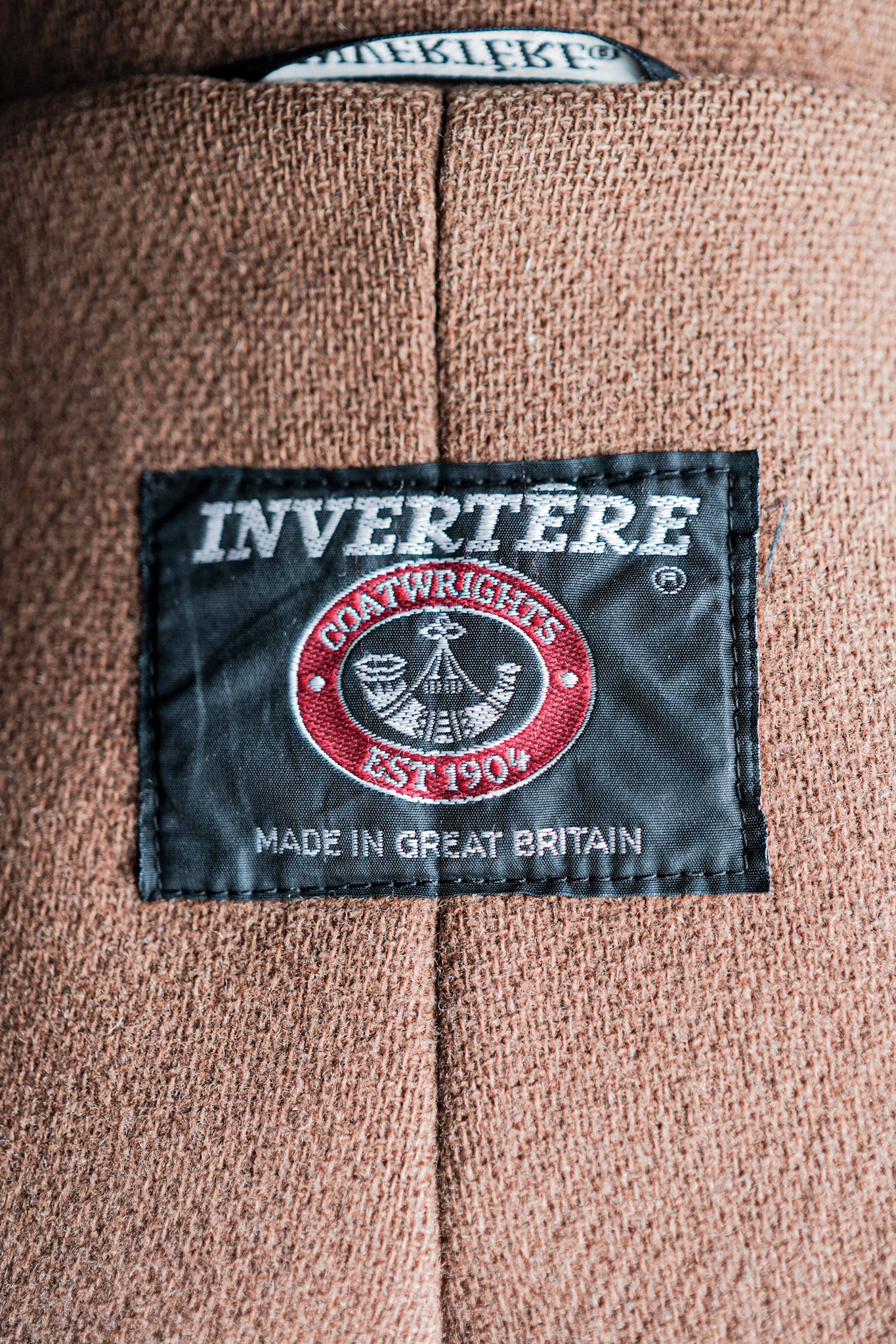 【~90's】Old INVERTERE Wool Duffle Coat "Moorbrook"