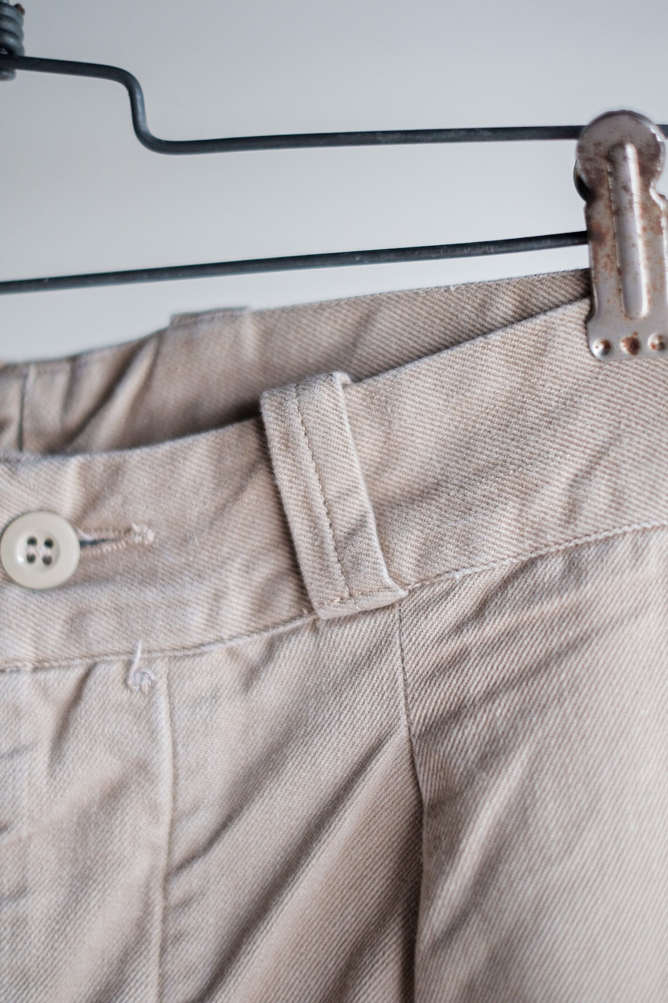 【~60's】French Army M52 Chino Trousers Size.23
