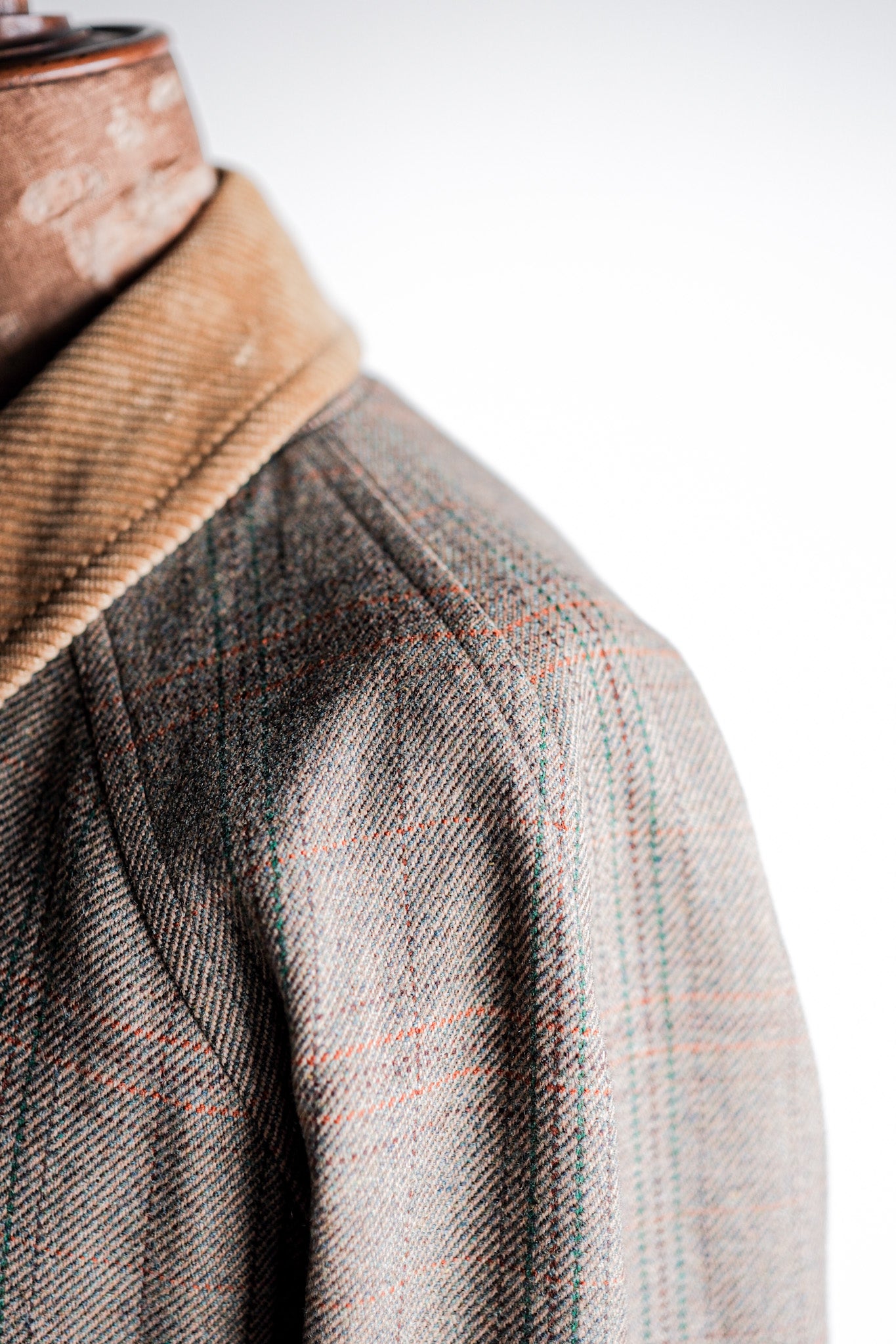 【~90's】Old INVERTERE Corduroy Collar Wool Jacket
