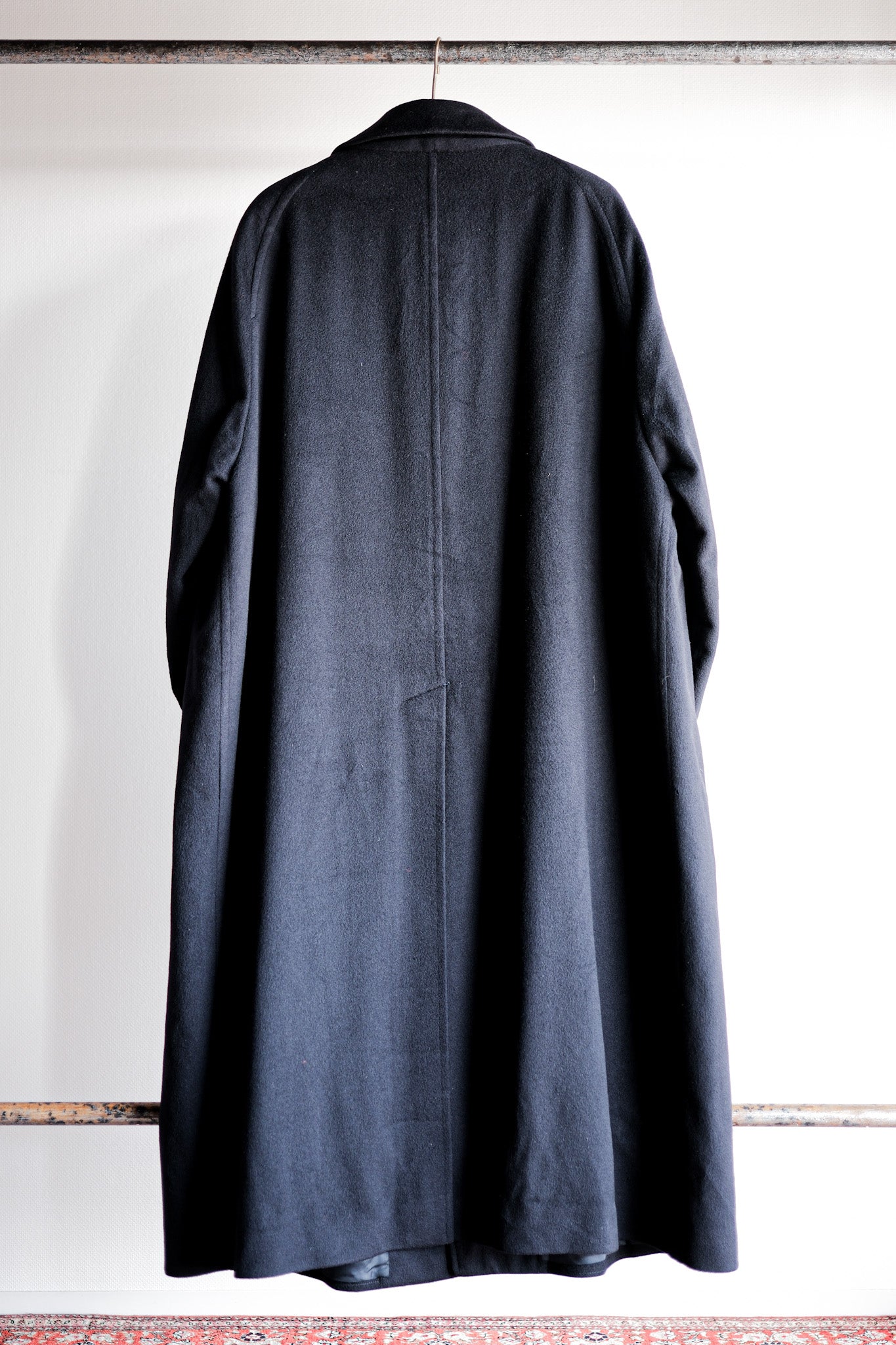 【~90's】Vintage Burberry's Single Raglan Balmacaan Coat Size.60RX "PURE CASHMERE"