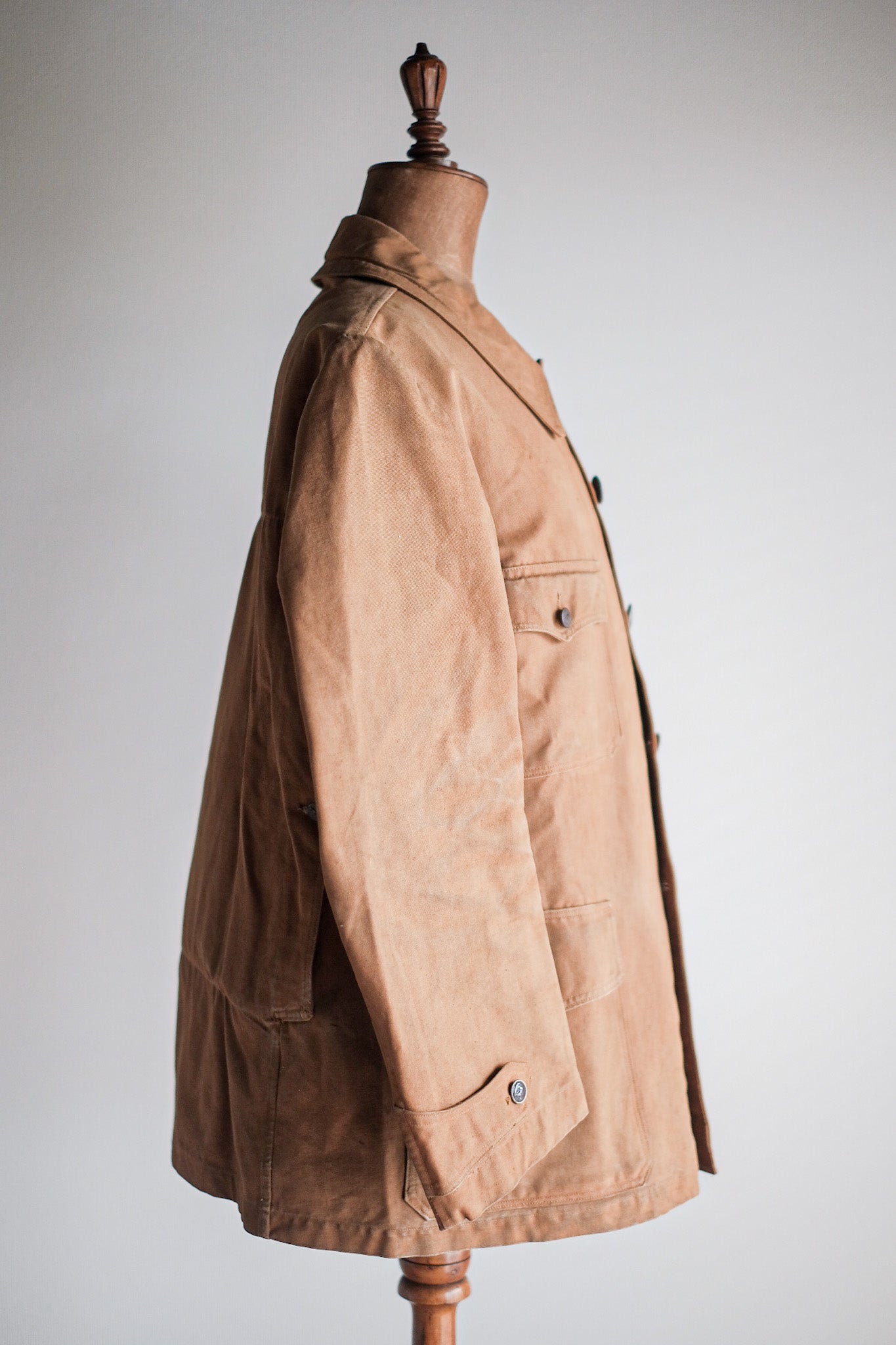 【~30’s】French Vintage Cotton Hunting Jacket