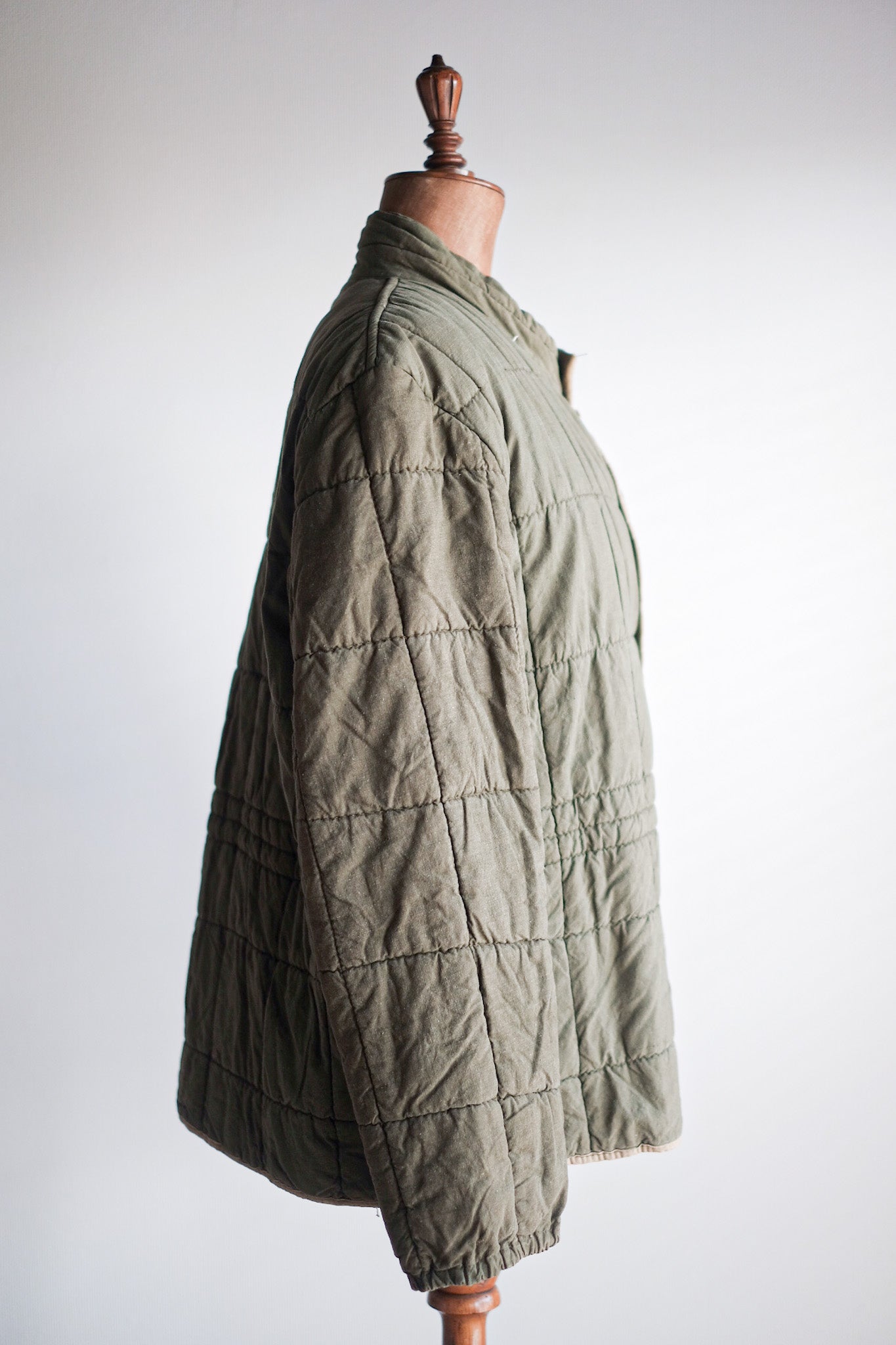 【~50's】French Army Quilted Liner Jacket Size.6