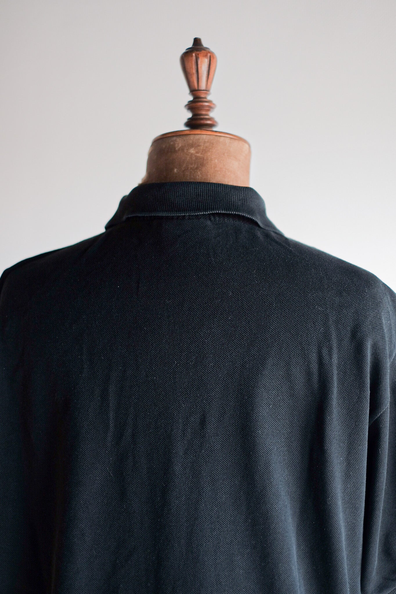 【~80's】CHEMISE LACOSTE S/S Polo Shirt Size.5 "Black"