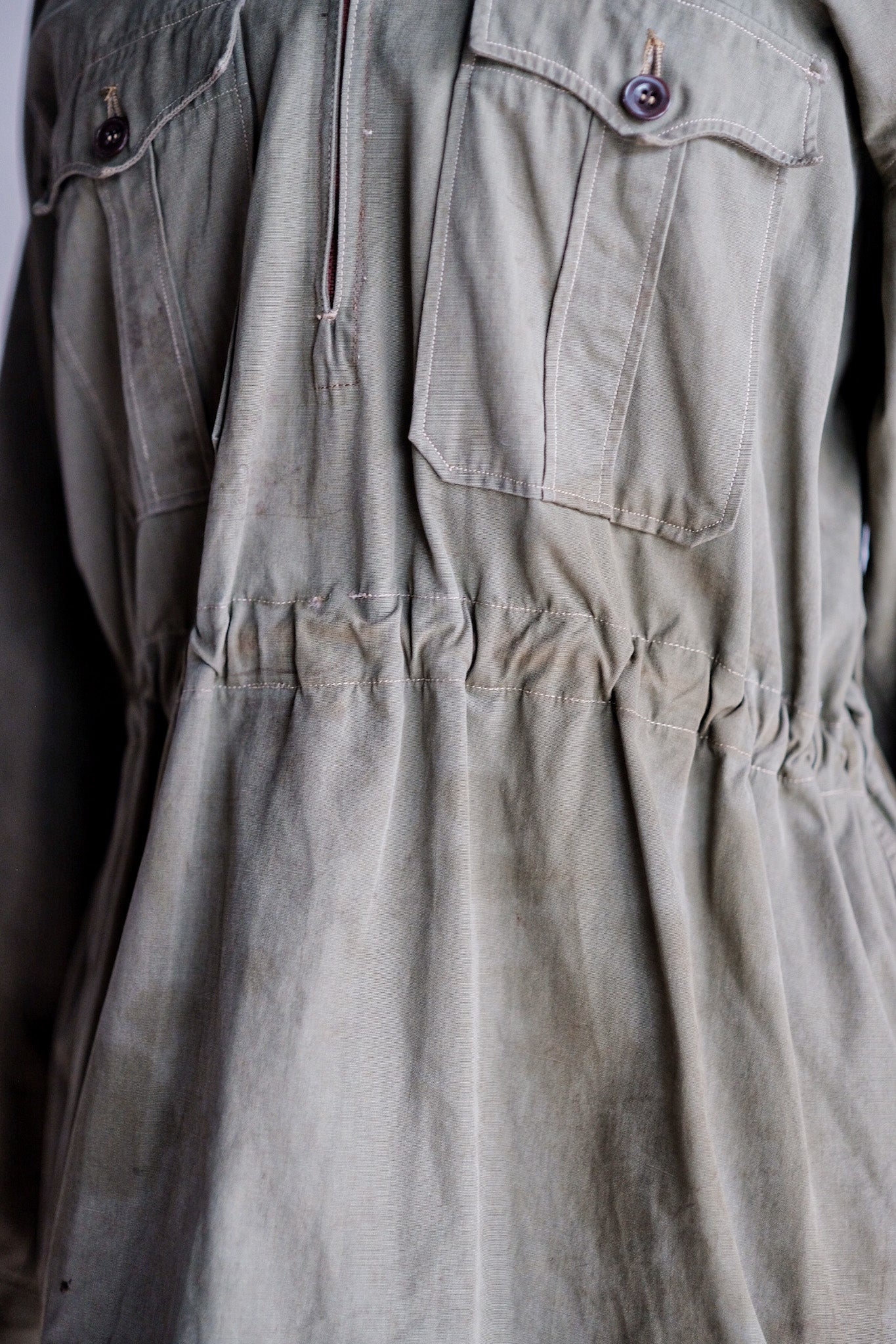 【~40's】German Vintage Cotton Mountain Smock