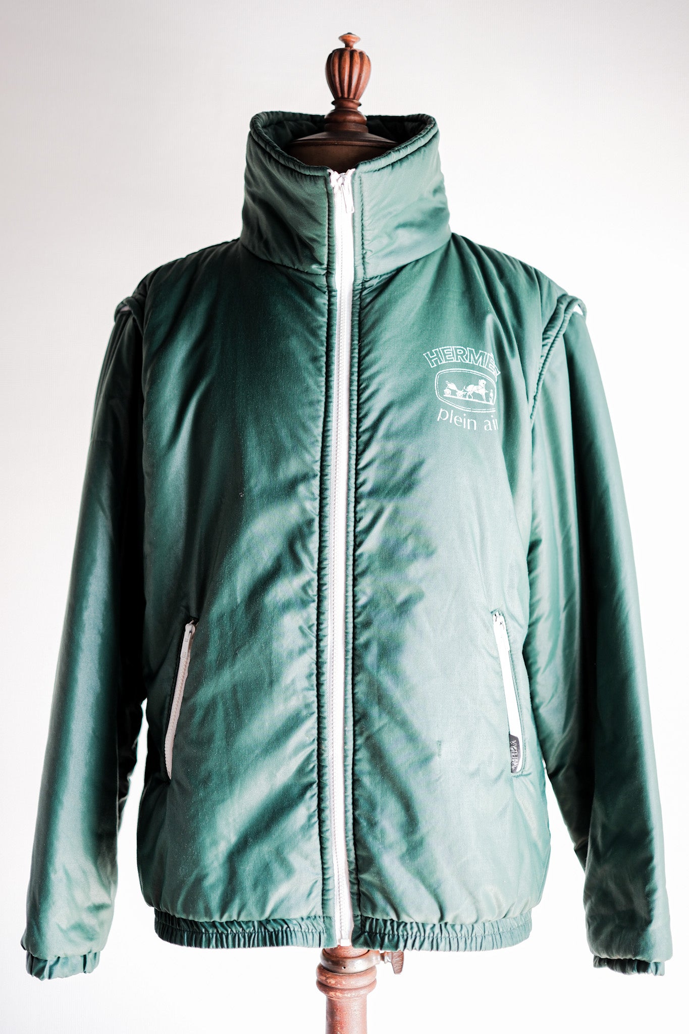 【~80's】Old Hermès Paris Plein Air 2-Way Jacket