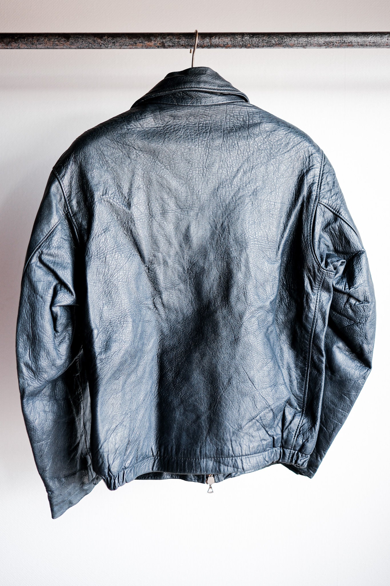 【~70's】French Air Force Pilot Leather Jacket