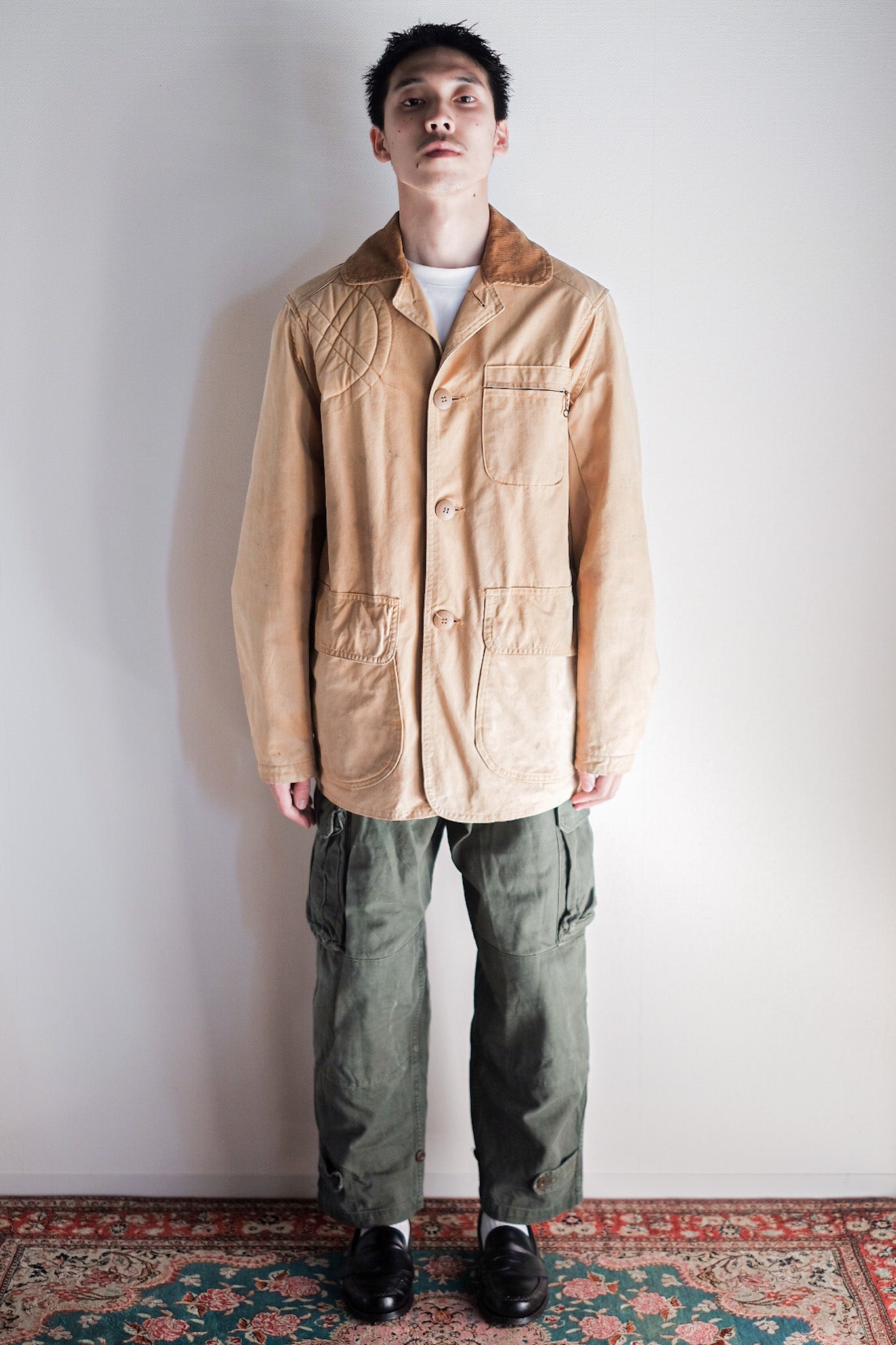 【~50's】American Vintage Hunting Jacket "JC Higgins Sears Roebuck"