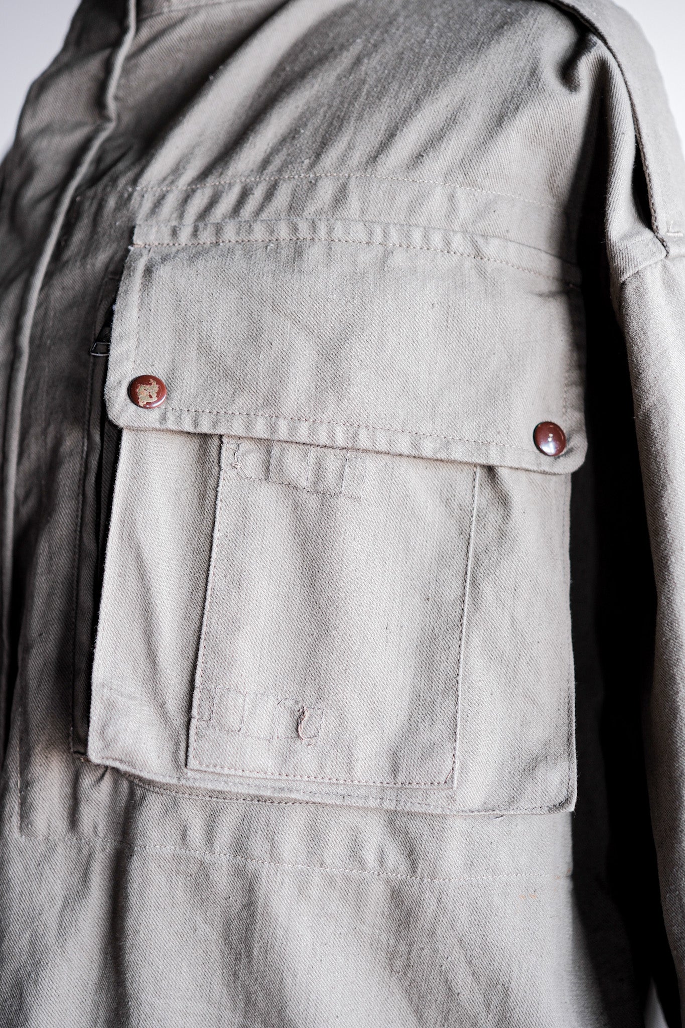 【~40's】French Army TAP47 Paratrooper Jacket "1st Type" "Dead Stock"