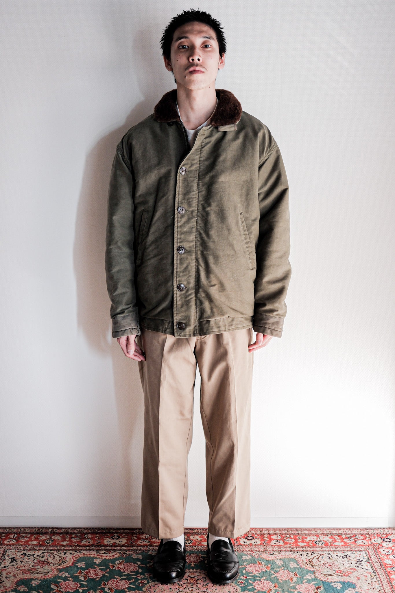【~60's】French Navy Marine Nationale Deck Jacket
