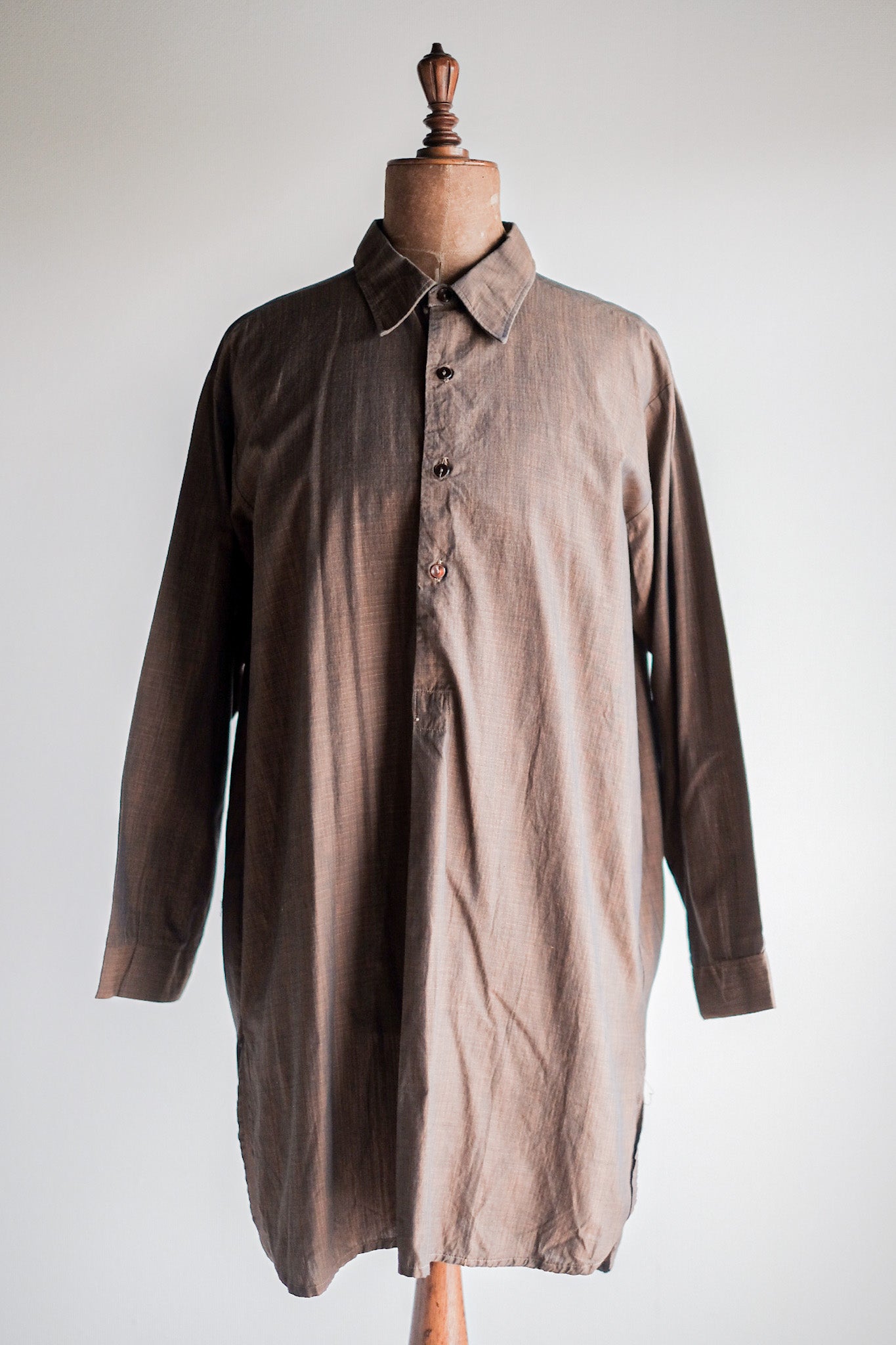 【~50's】French Vintage Grandpa Shirt