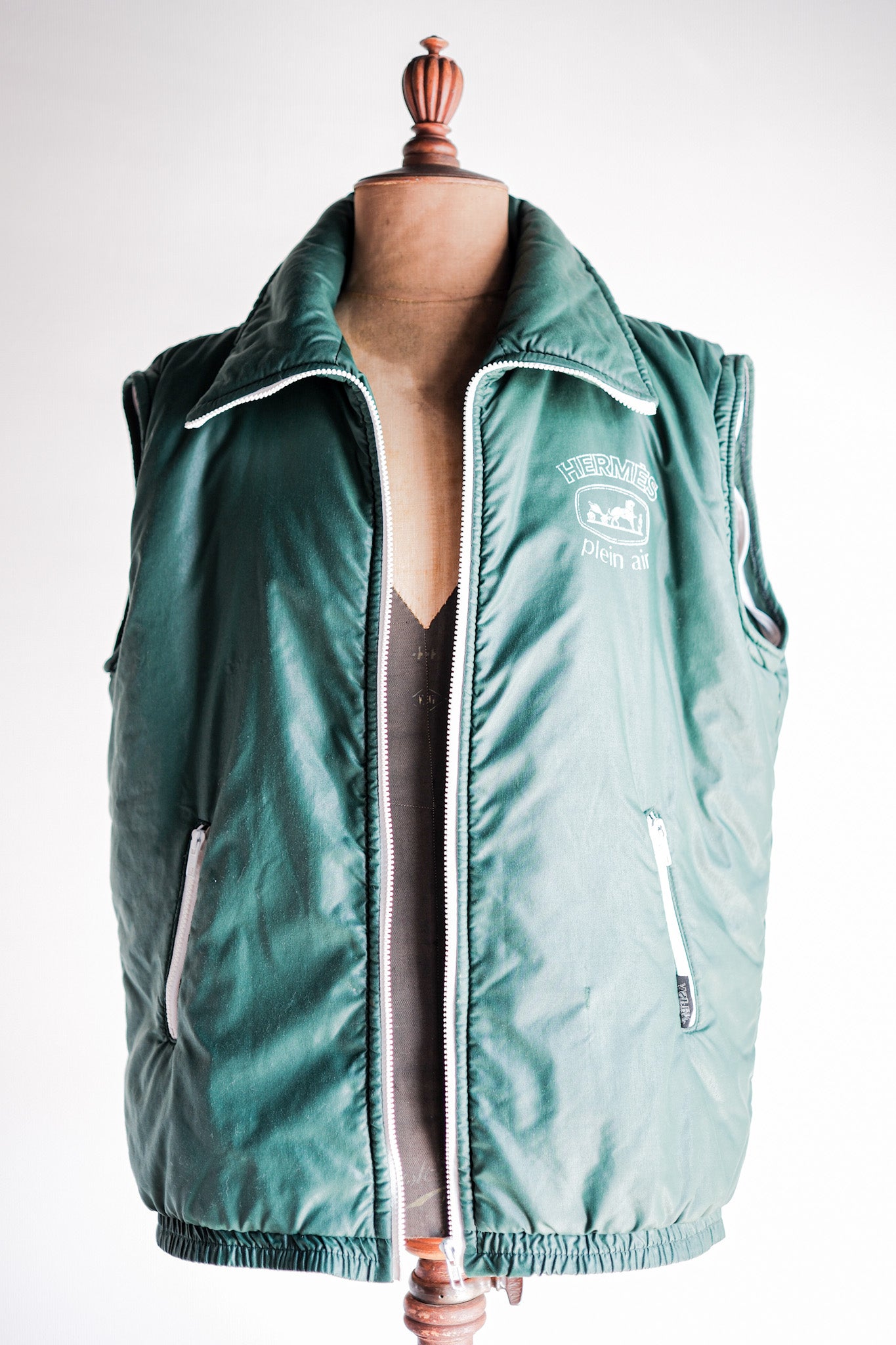 【~80's】Old Hermès Paris Plein Air 2-Way Jacket