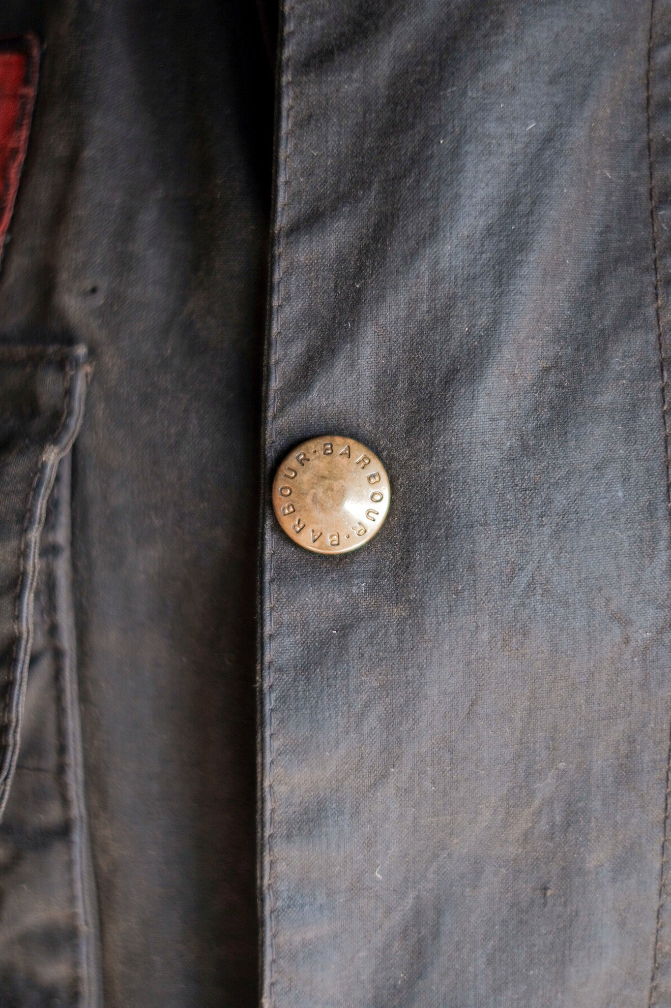 【~80's】Vintage Barbour "INTERNATIONAL SUIT" 2 Crest Size.38