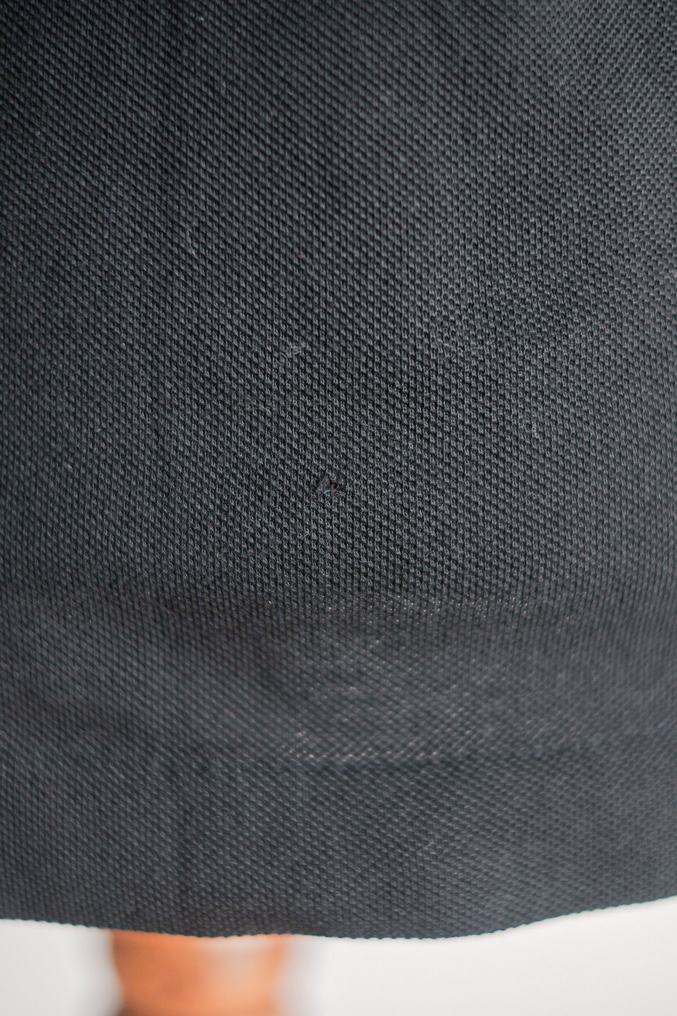 【~80's】CHEMISE LACOSTE S/S Polo Shirt Size.5 "Black"