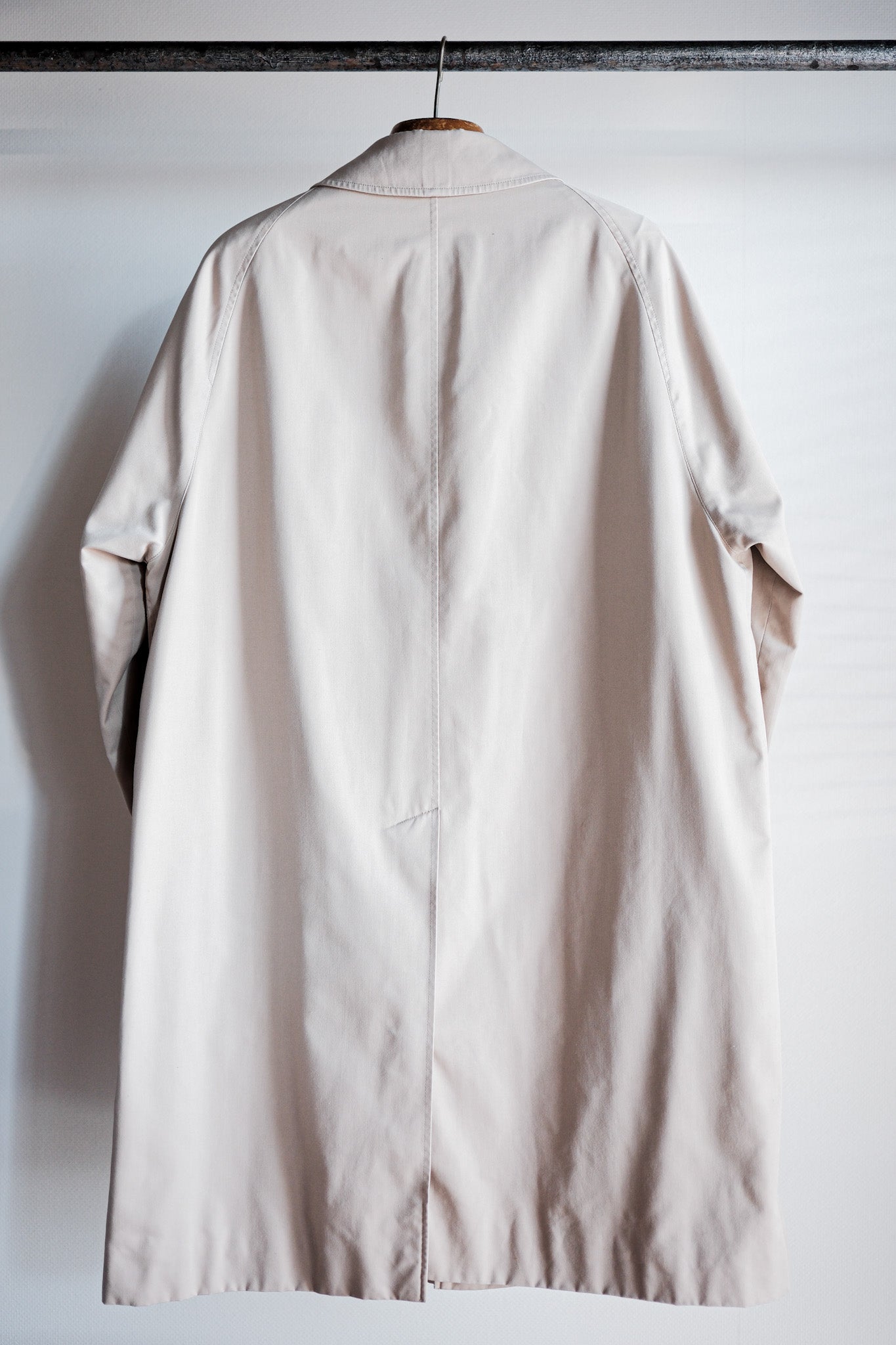 【~80's】Vintage Burberry's Single Raglan Balmacaan Coat