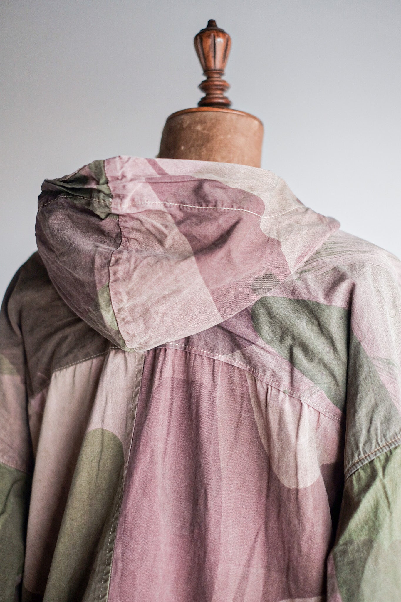 【~40's】British Army SAS Camouflaged Windproof Smock Size.7 "Dead Stock"