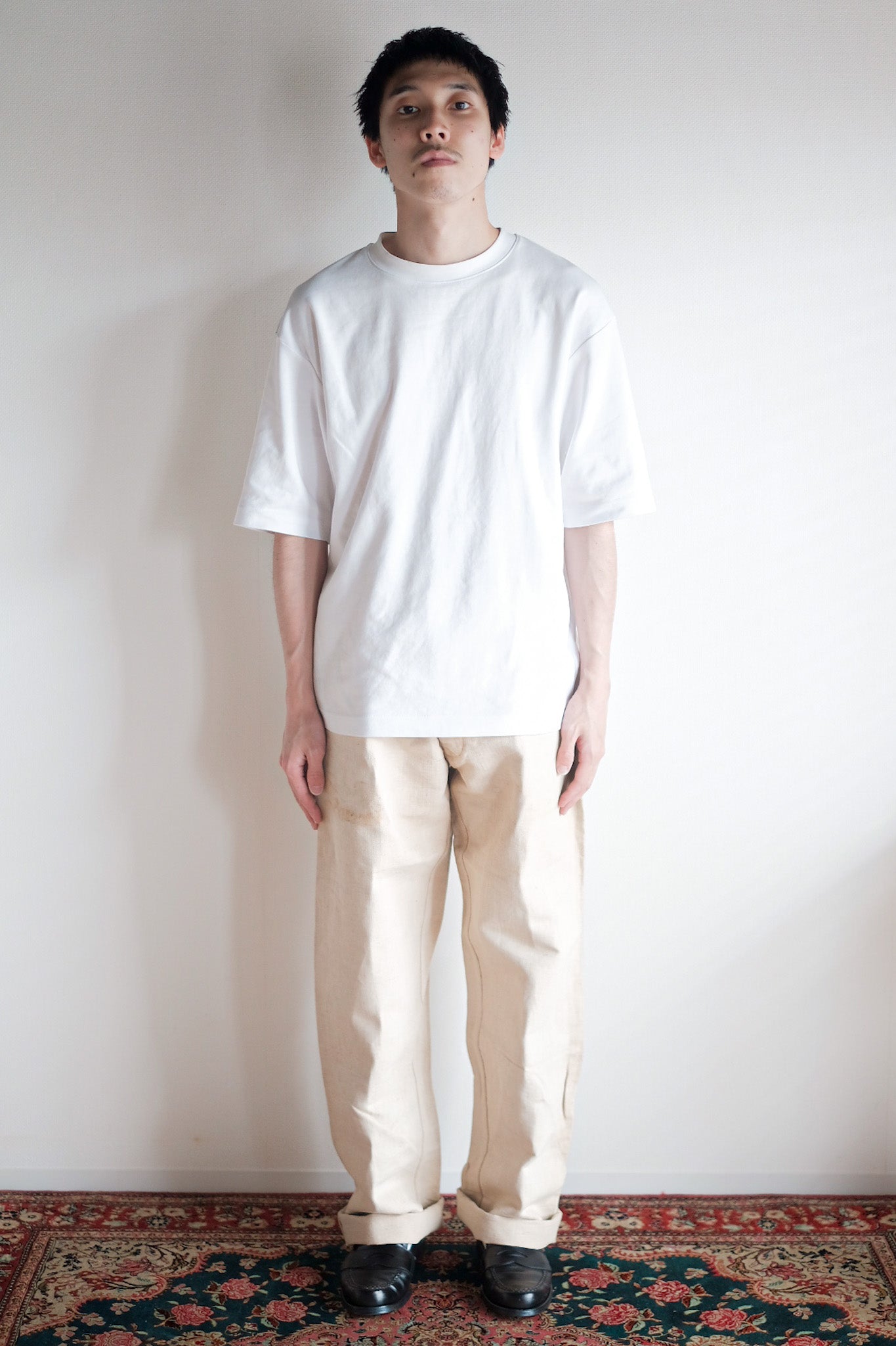 【~30's】French Army Bourgeron HBT Linen Pant "Dead Stock"