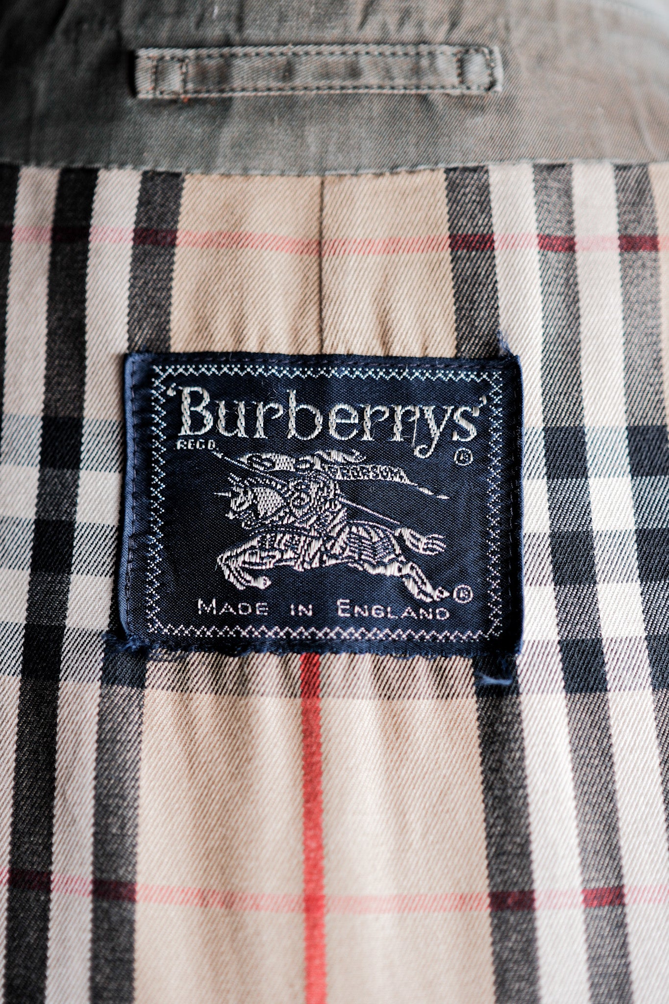 【~80's】Vintage Burberry's Single Raglan Balmacaan Coat C100 Size.54REG "TAMAMUSHI"