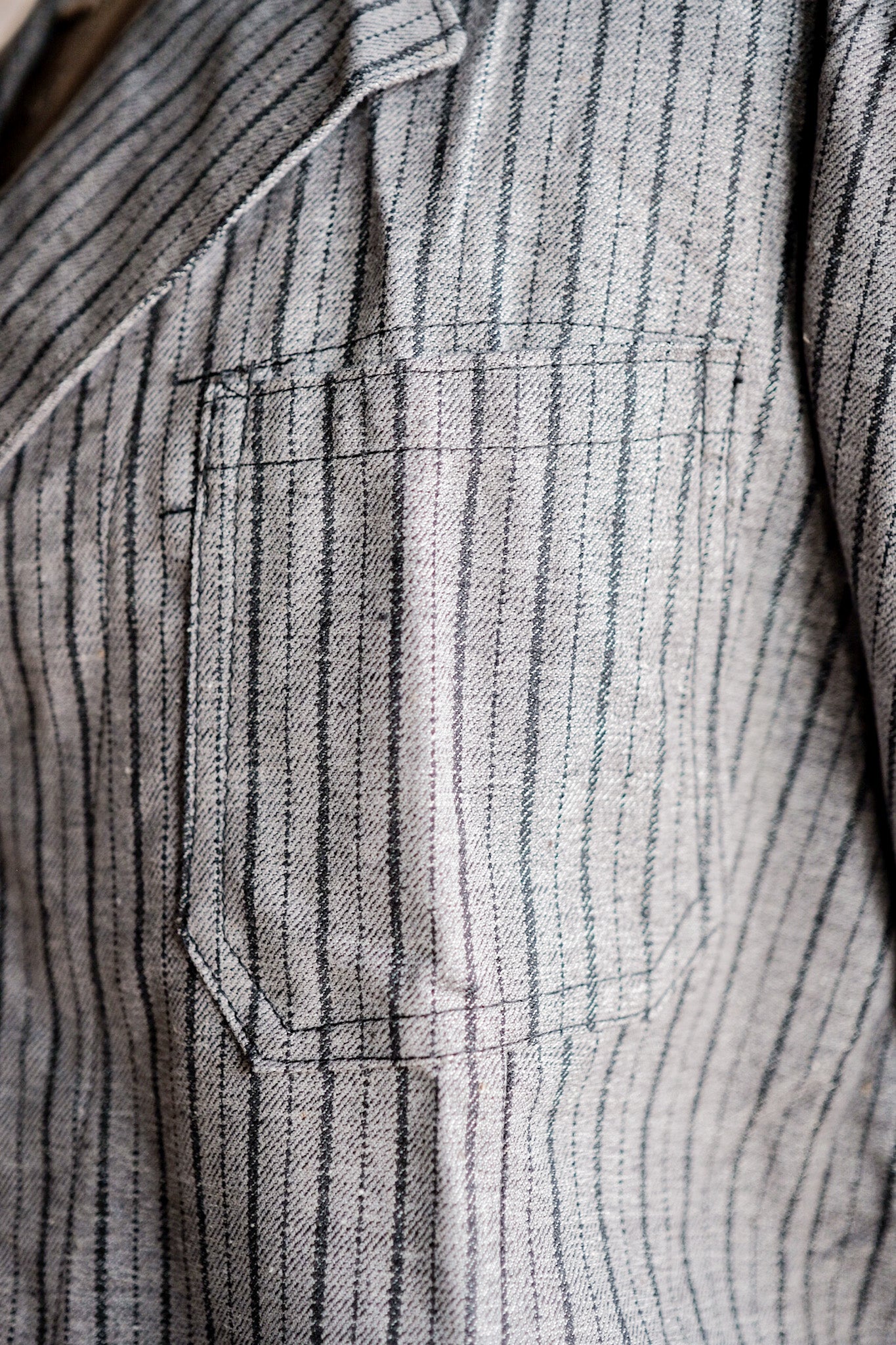 【~40's】Swedish Army Hospital Jacket "Dead Stock"