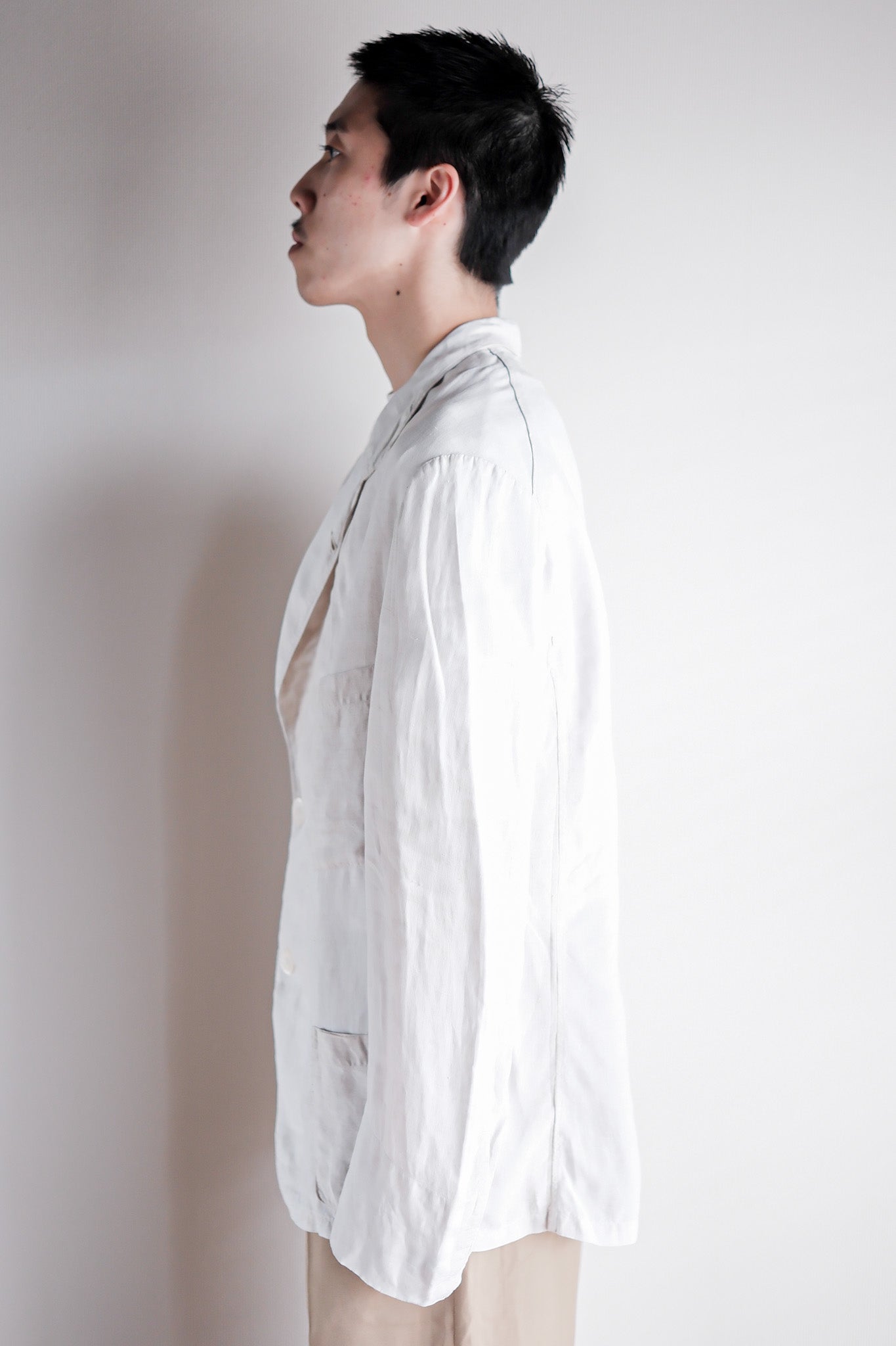 【~30's】French Vintage Linen Jacket