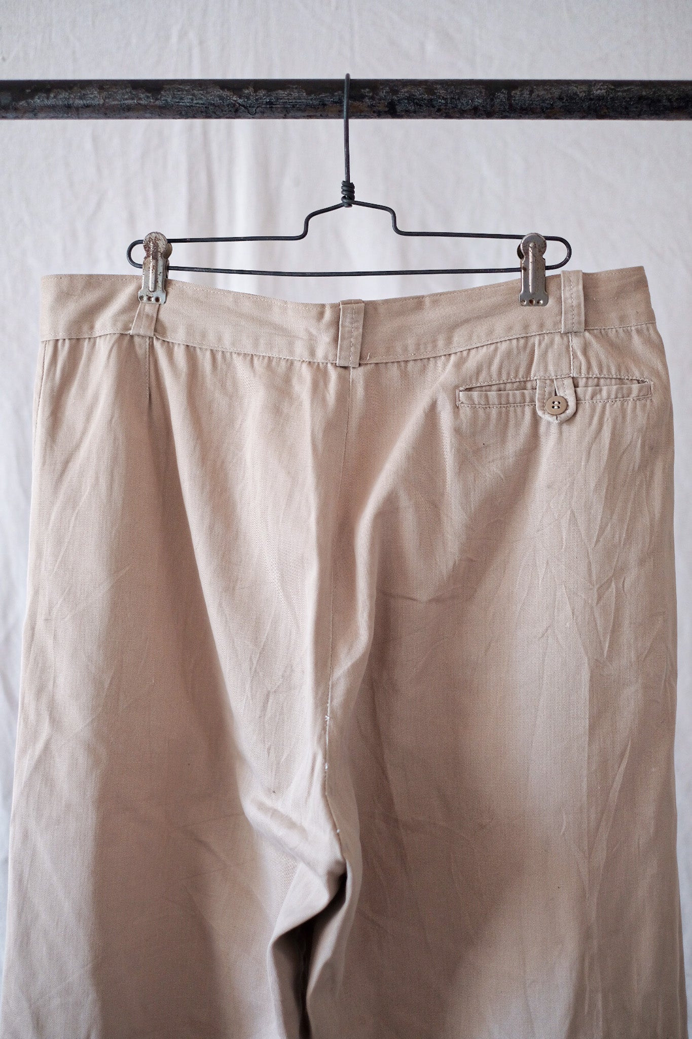 【~50's】French Vintage Chino Work Pants "Adolphe Lafont"
