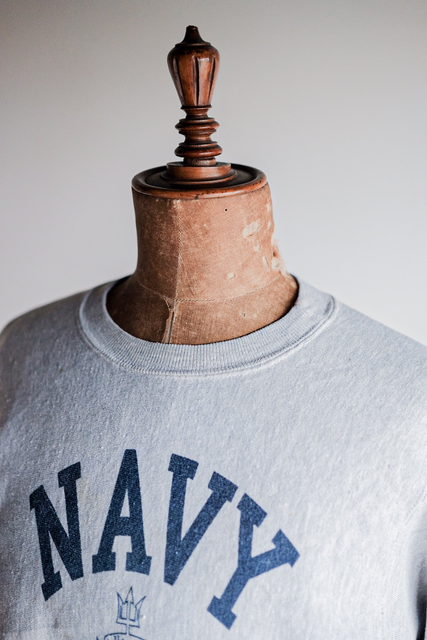 【~80's】Vintage Champion Reverse Weave Sweatshirt "USNA"