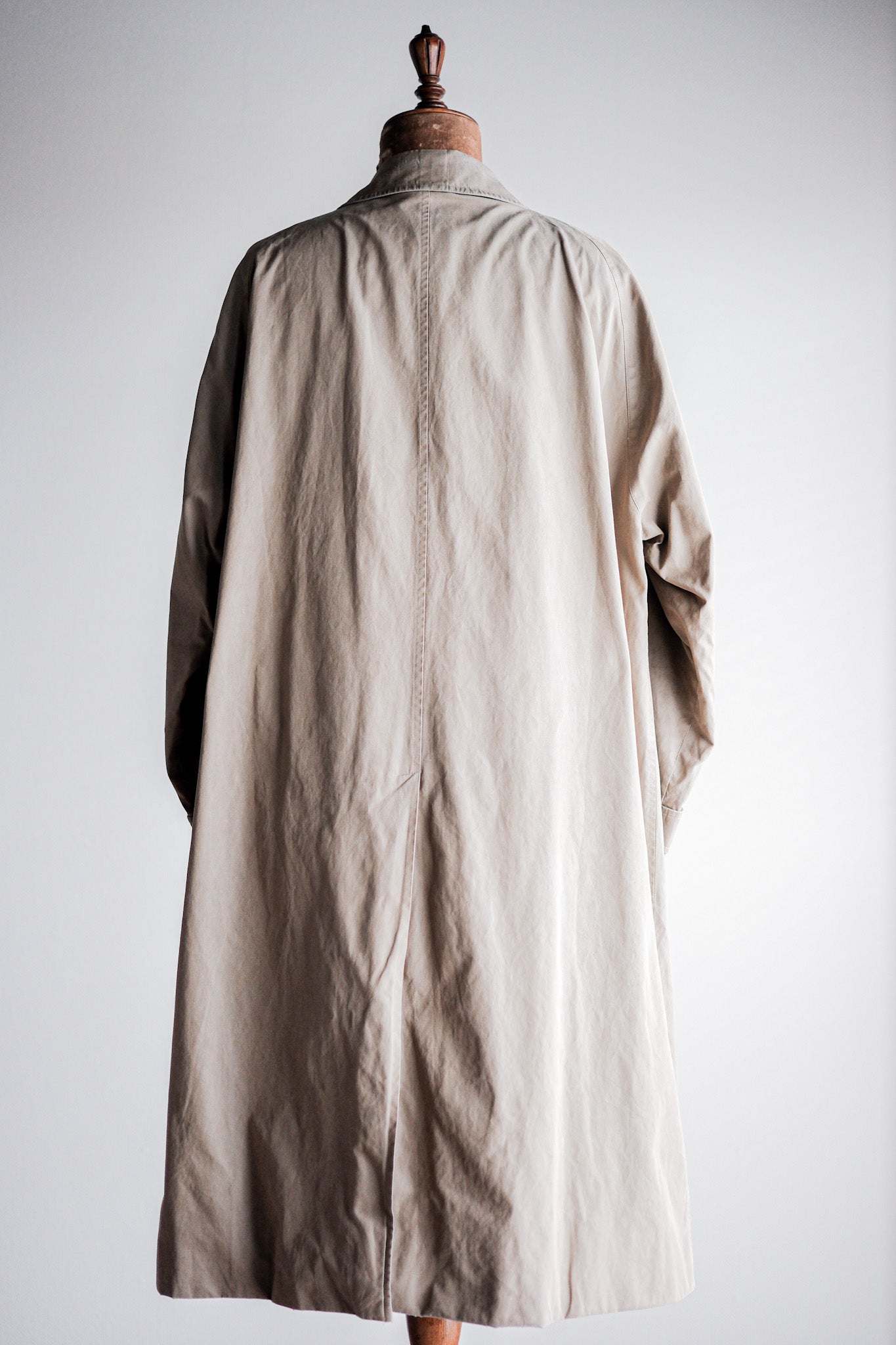 【~80's】Vintage Burberry's Single Raglan Balmacaan Coat C100 Size.48REG