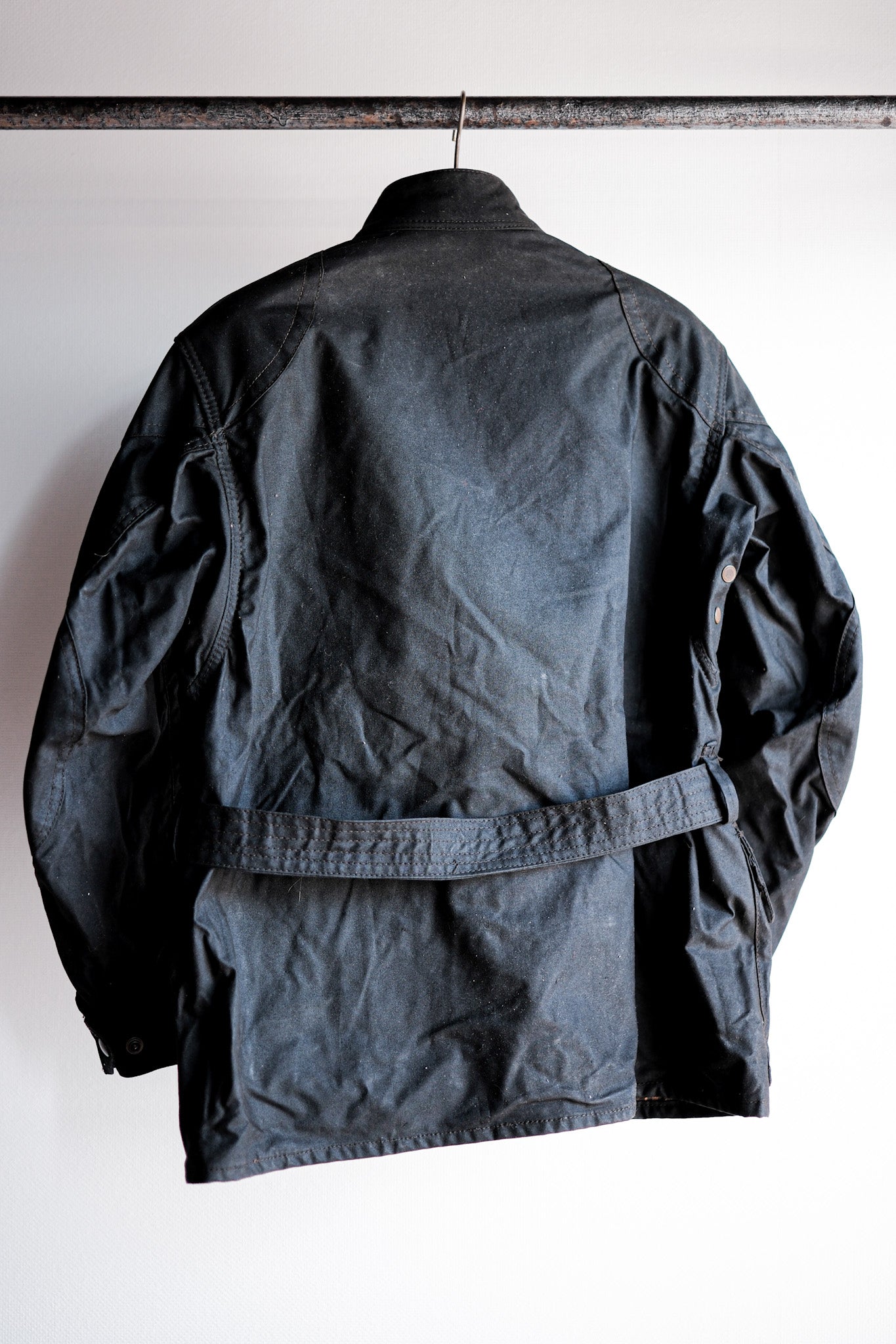 【~60's】Vintage Belstaff Waxed Jacket & Trousers Set Up Size.38 "TRIALMASTER"