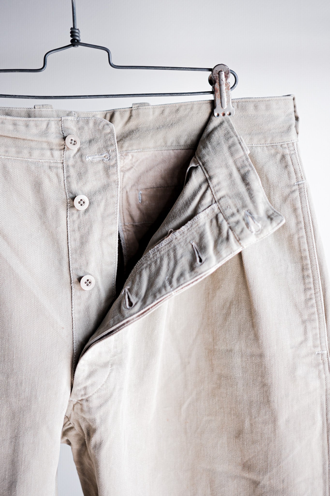 【~60's】French Army M52 Chino Trousers