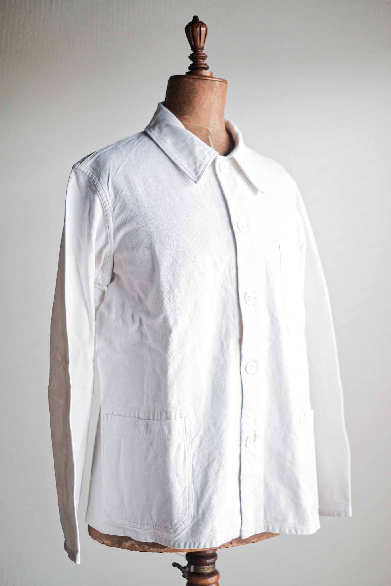 【~30's】German Vintage Linen Work Jacket