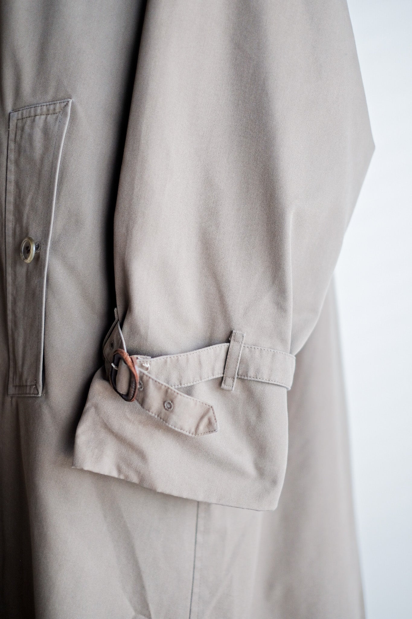 【~70's】Vintage Burberry's Single Raglan Rider Coat With Liner "JENS SORENSEN & CO. 別注"